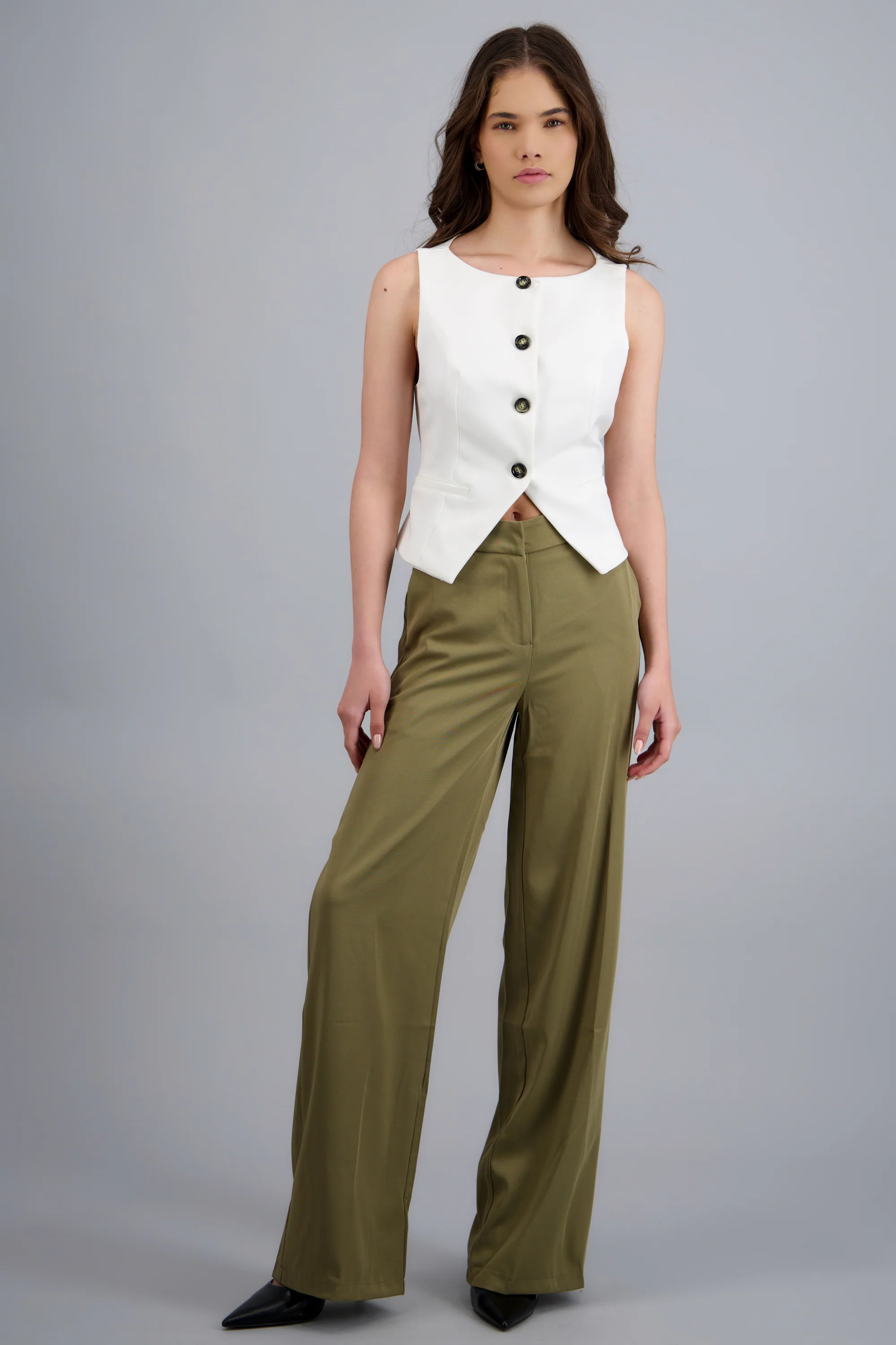 Pantalon liso basico