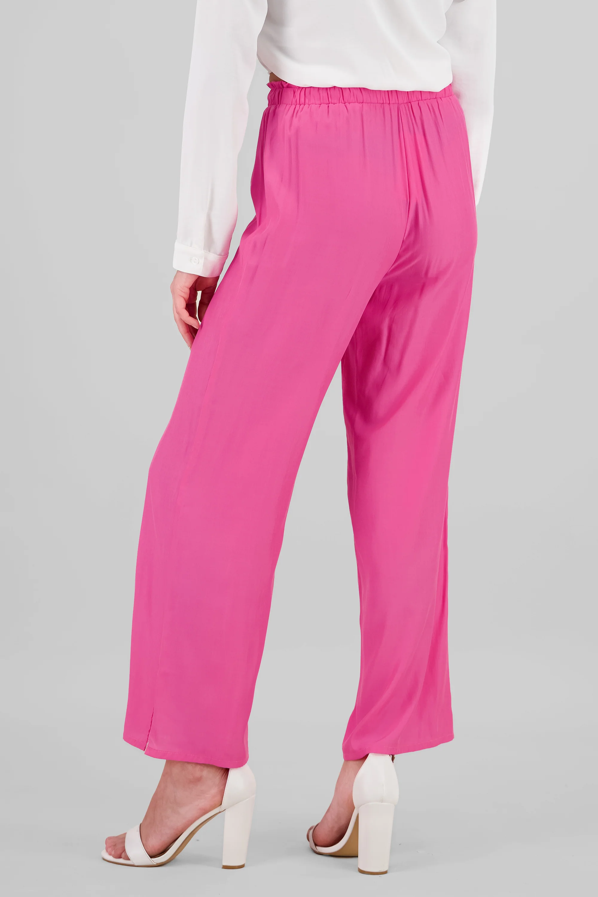 Pantalon liso con jareta - Image 4