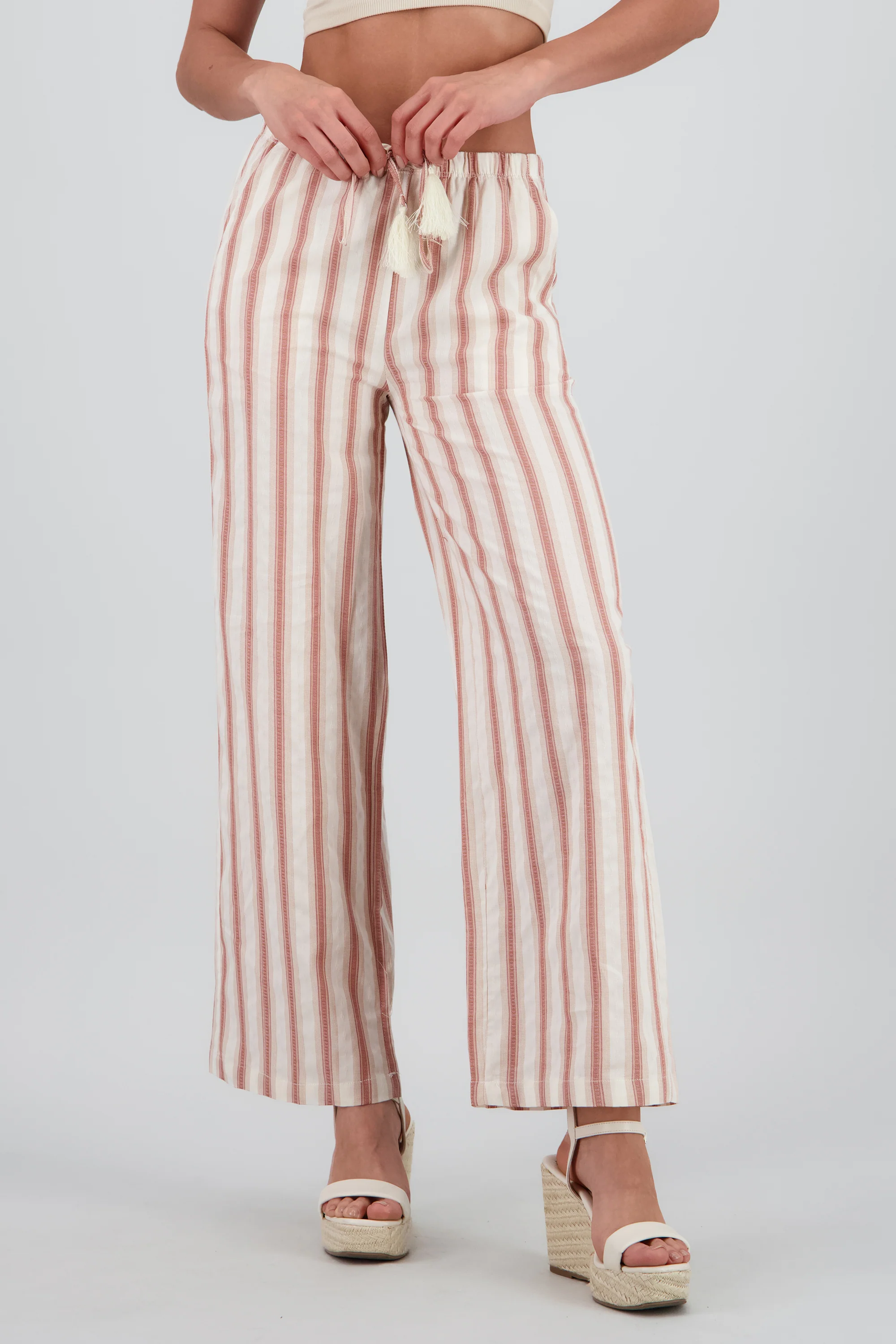 Pantalon rayas con jareta - Image 2