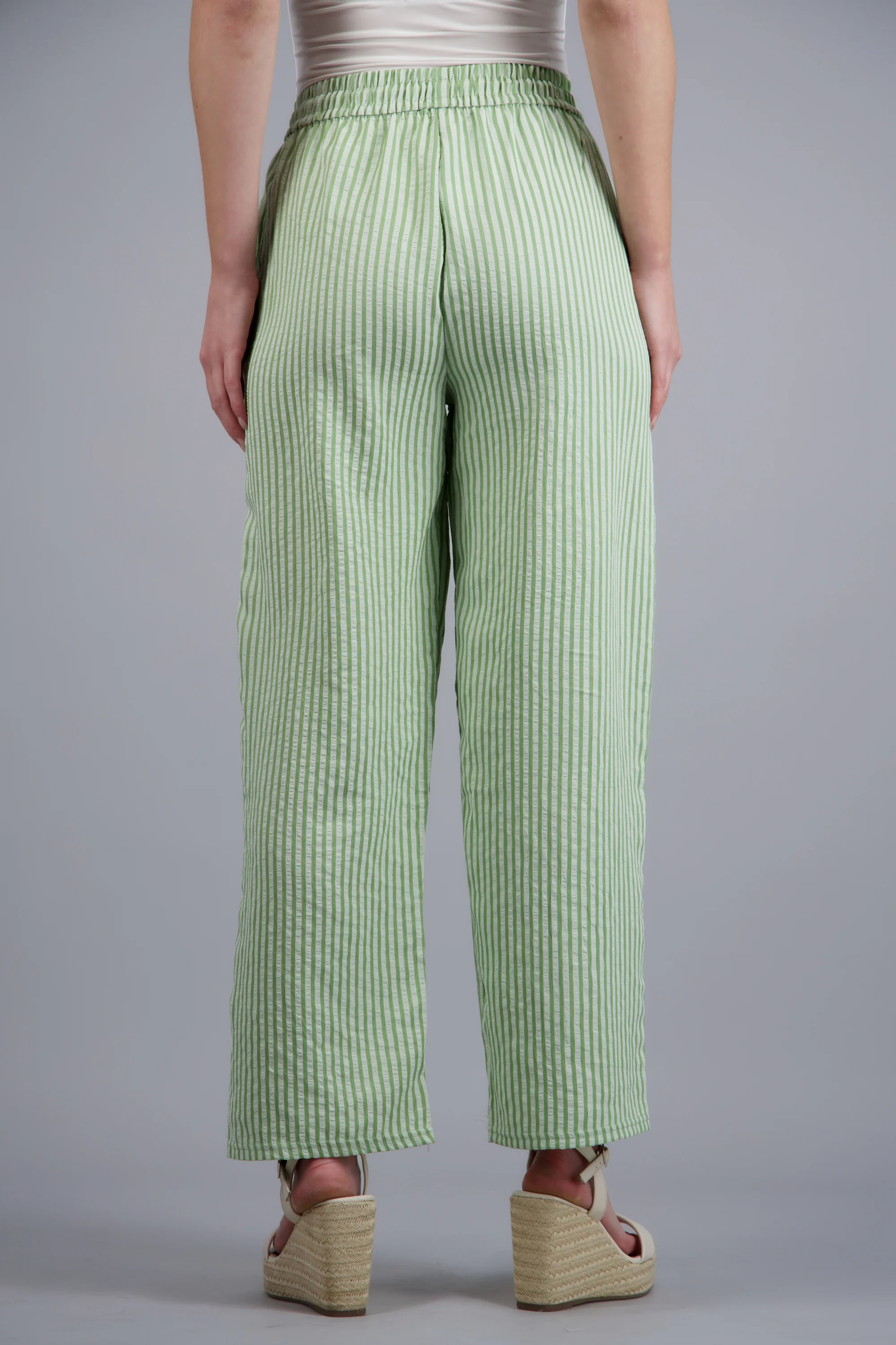 Pantalon rayas con jareta - Image 4