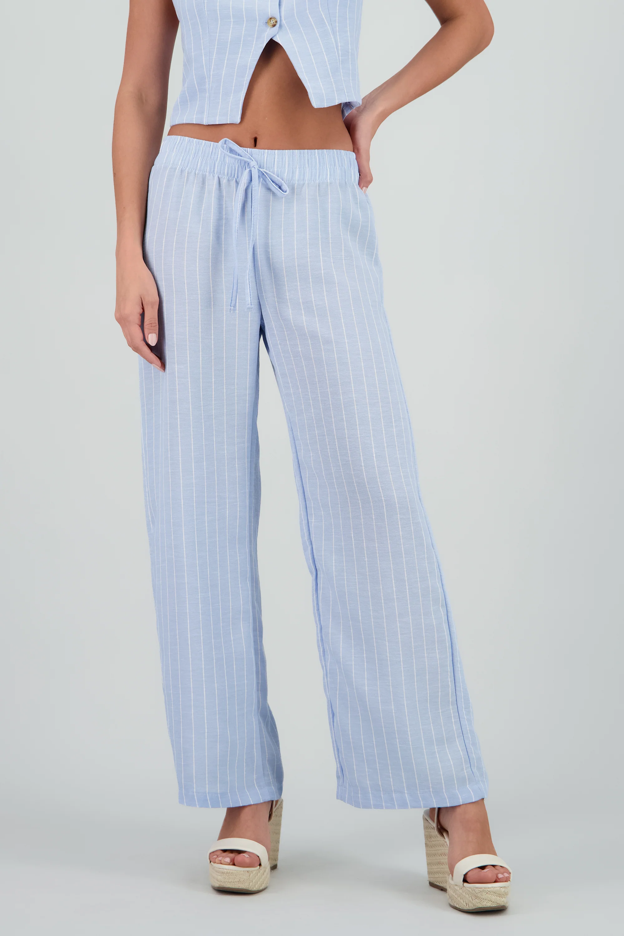 Pantalon rayas fluido - Image 2