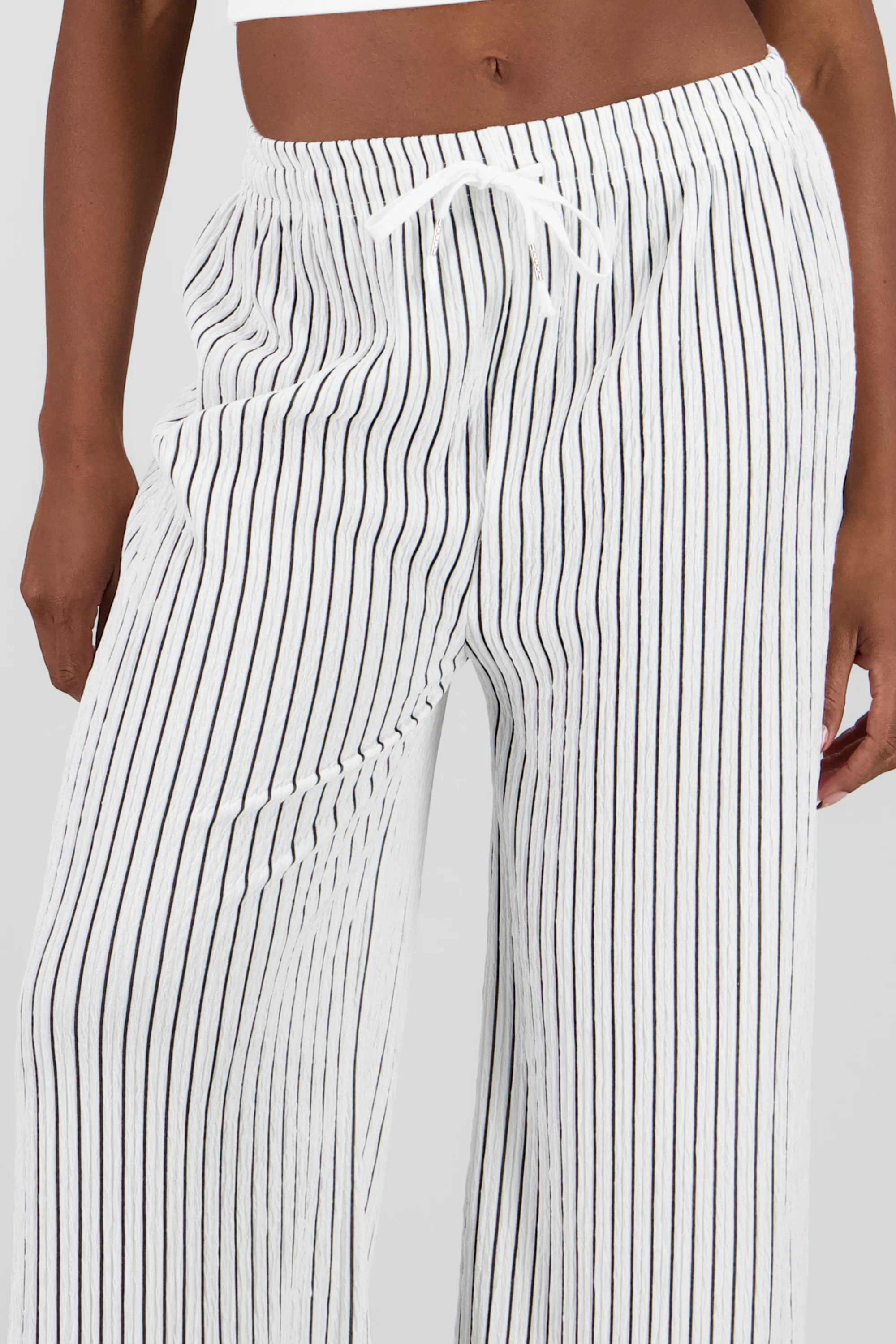 Pantalon rayas fluido - Image 5