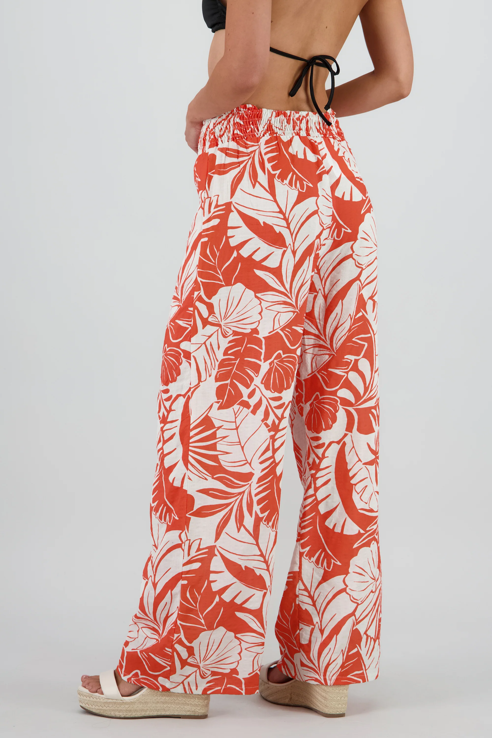 Pantalon recto detalle smock ancho - Image 4