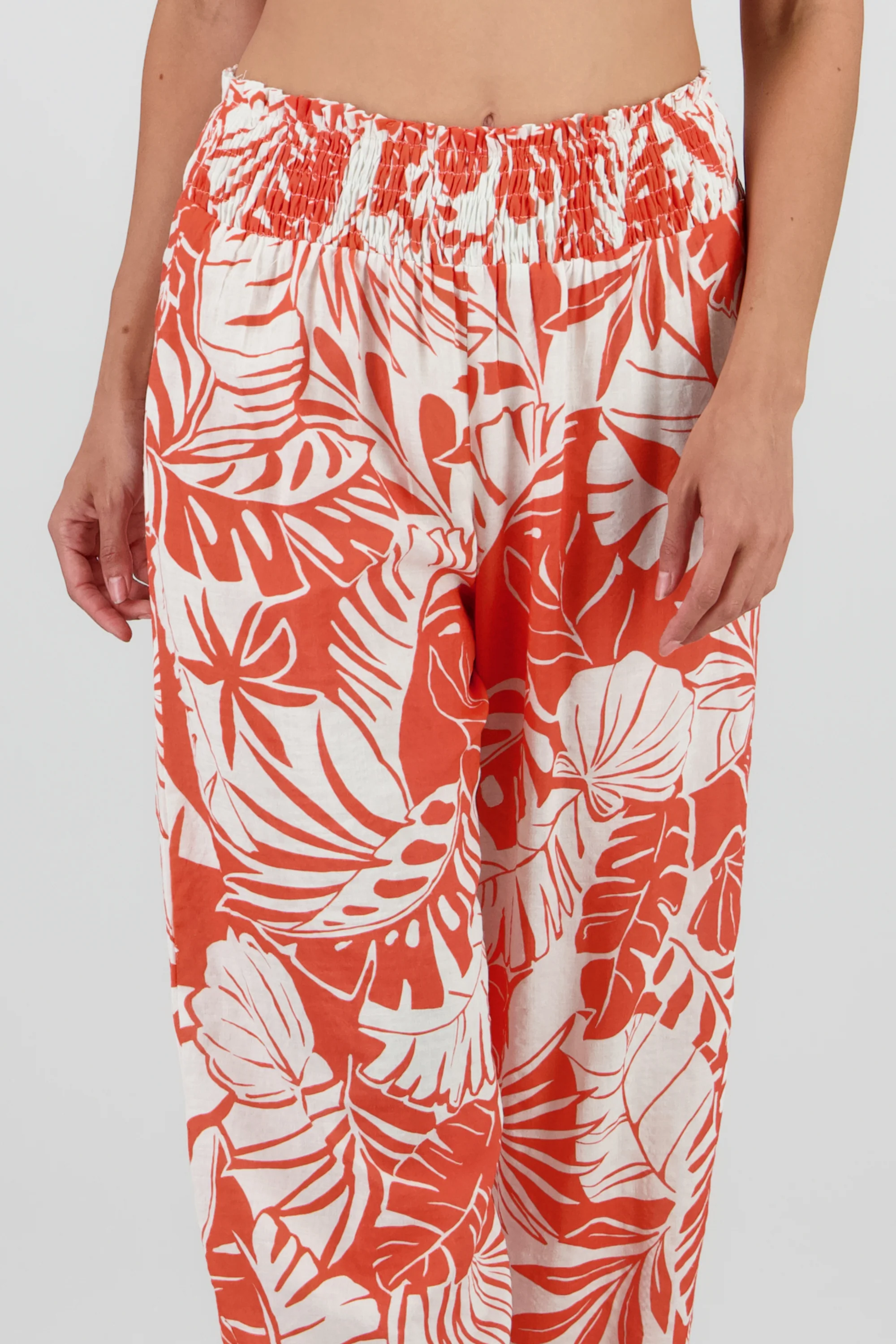 Pantalon recto detalle smock ancho - Image 5