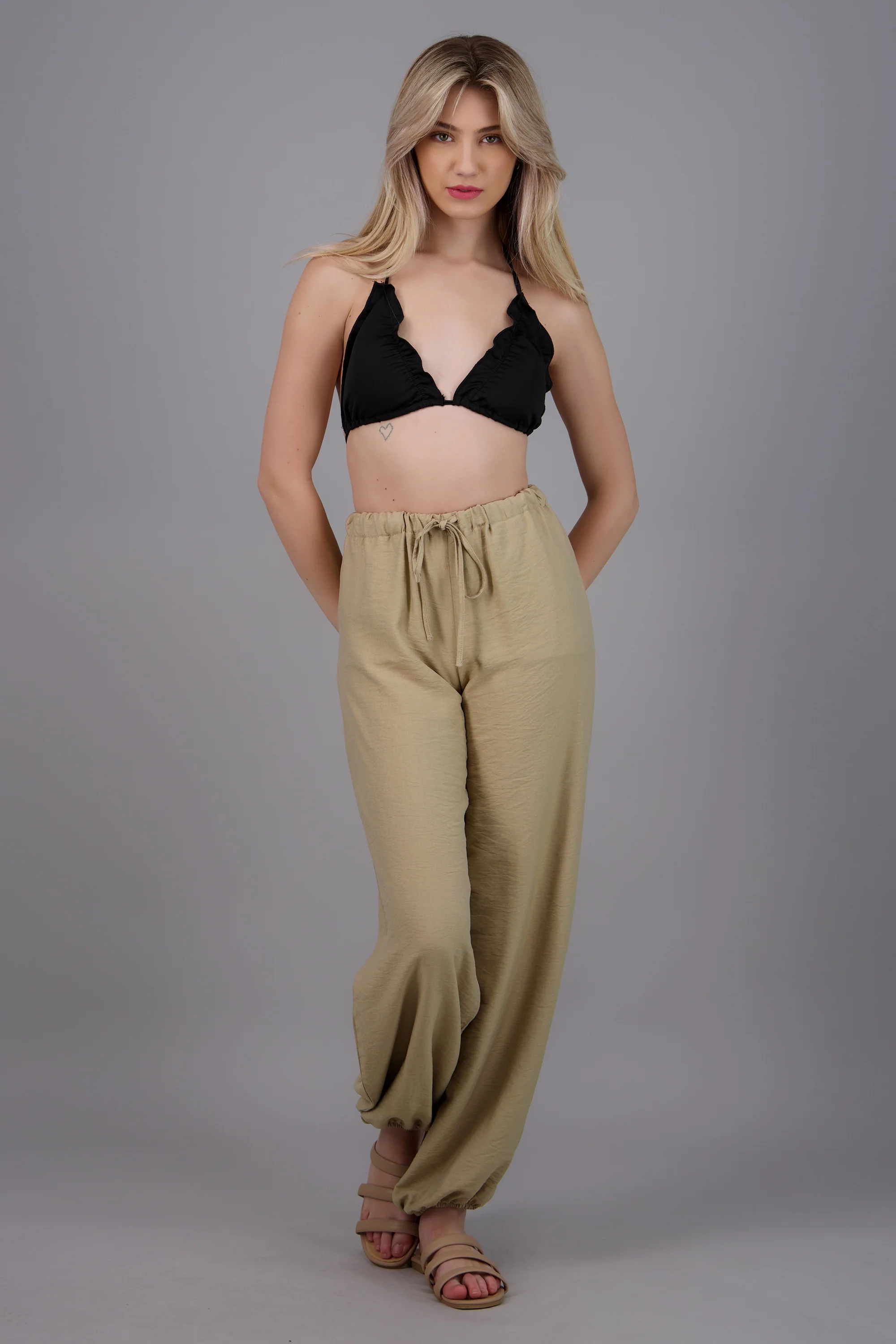 Pantalon resorte talon