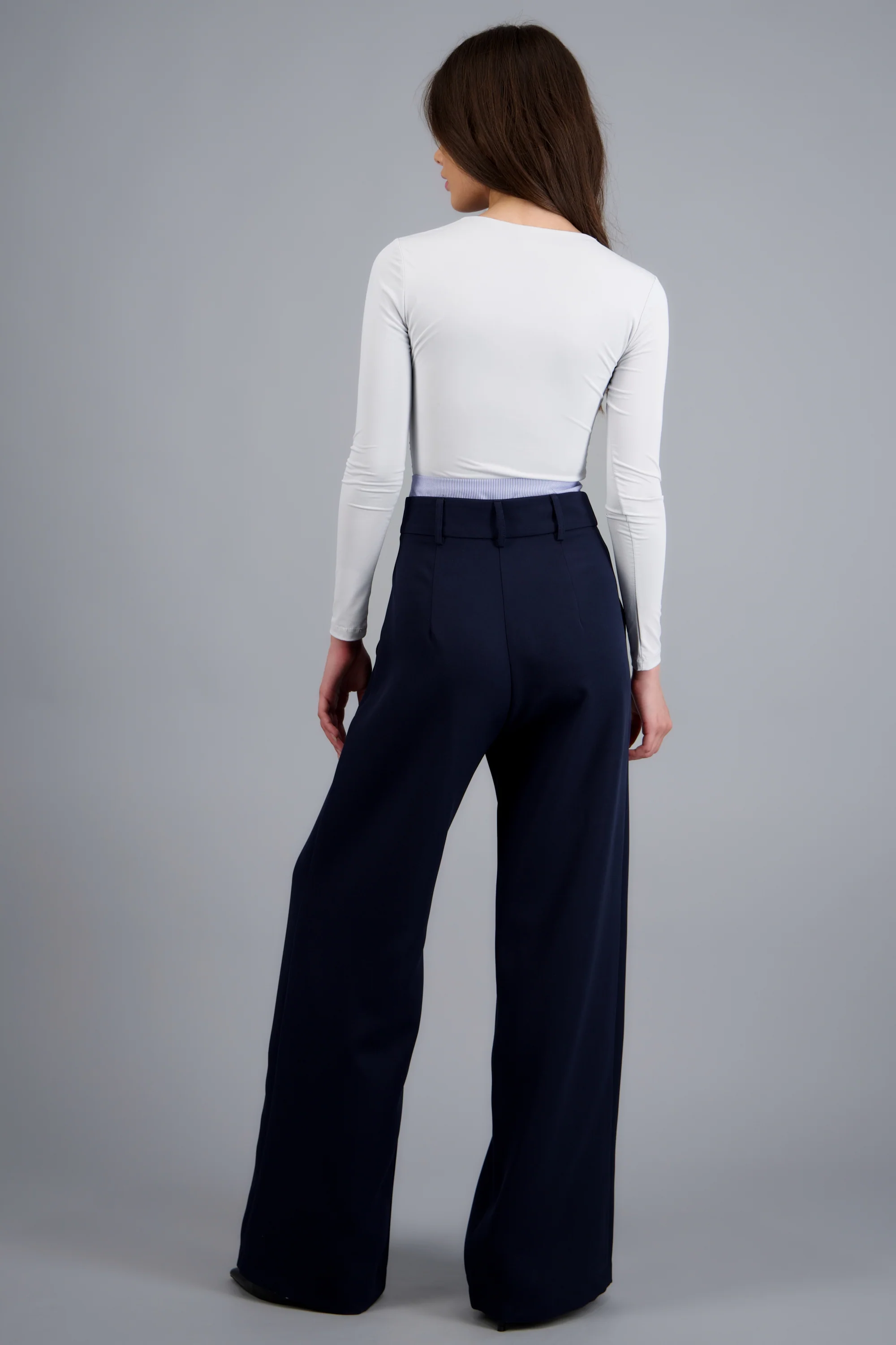 Pantalon sastre con pretina doble - Image 4