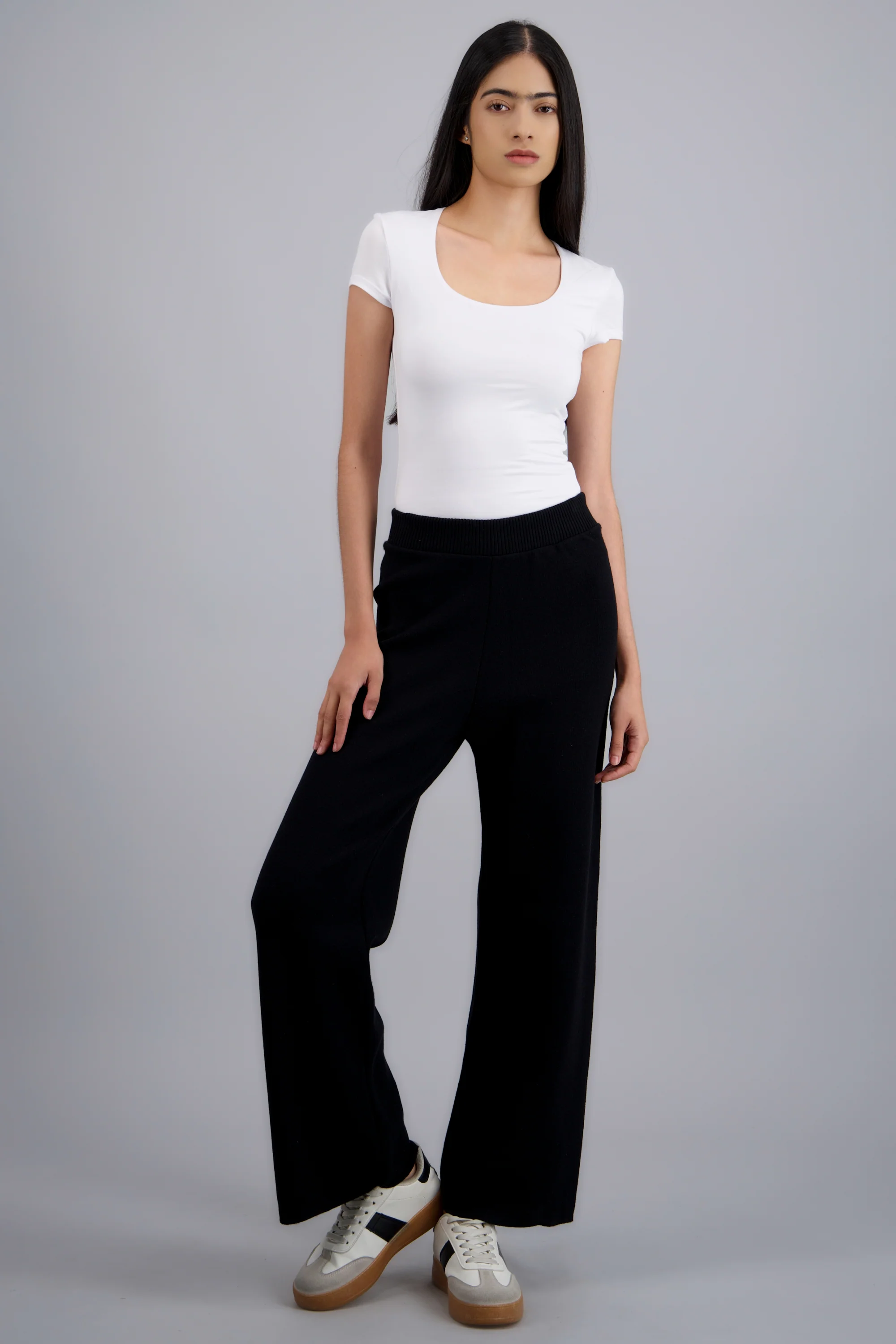 Pantalon tejido culotte