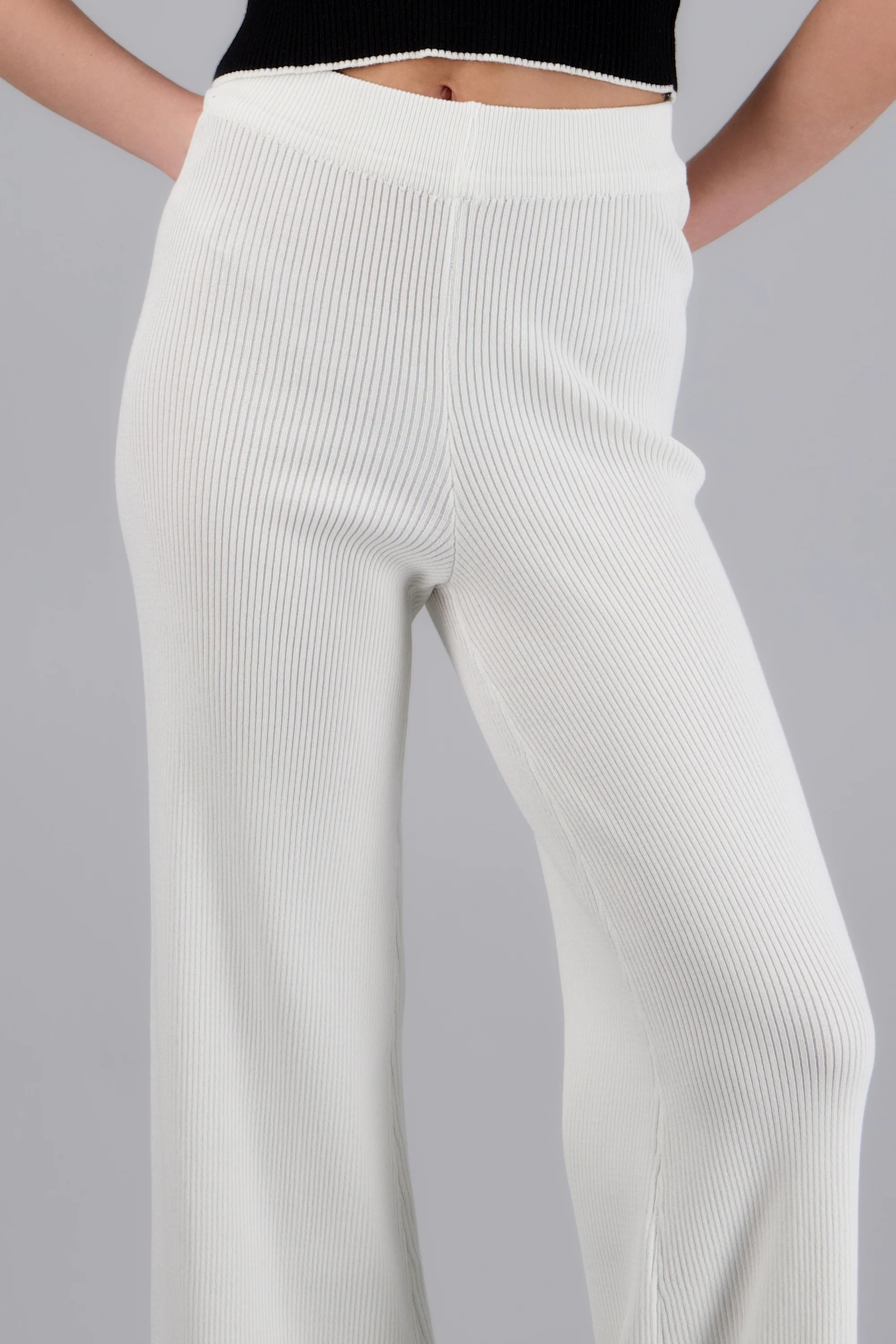 pantalon tejido wide leg - Image 5