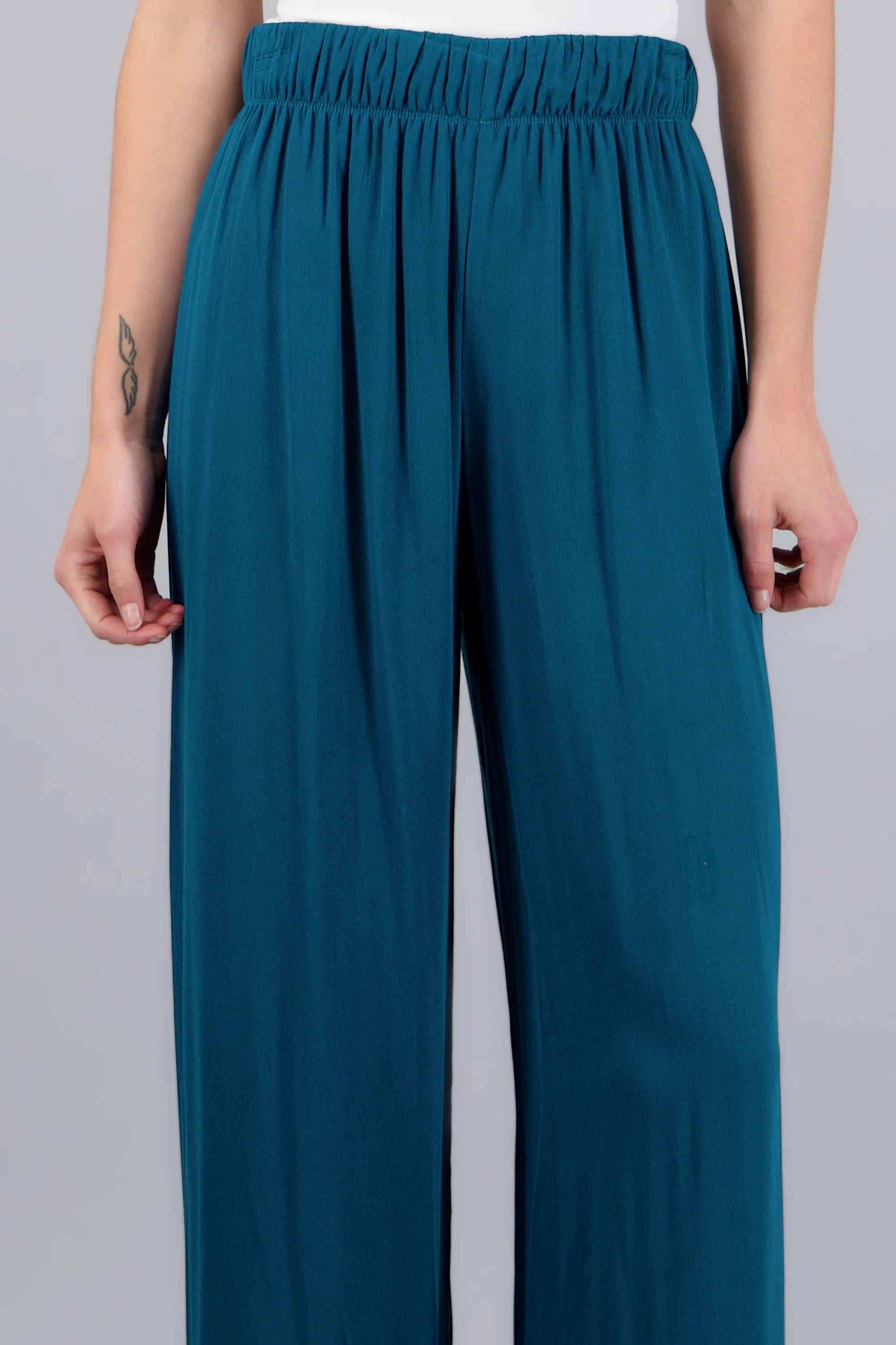 Pantalón Wide Leg Cintura Elástico - Image 10