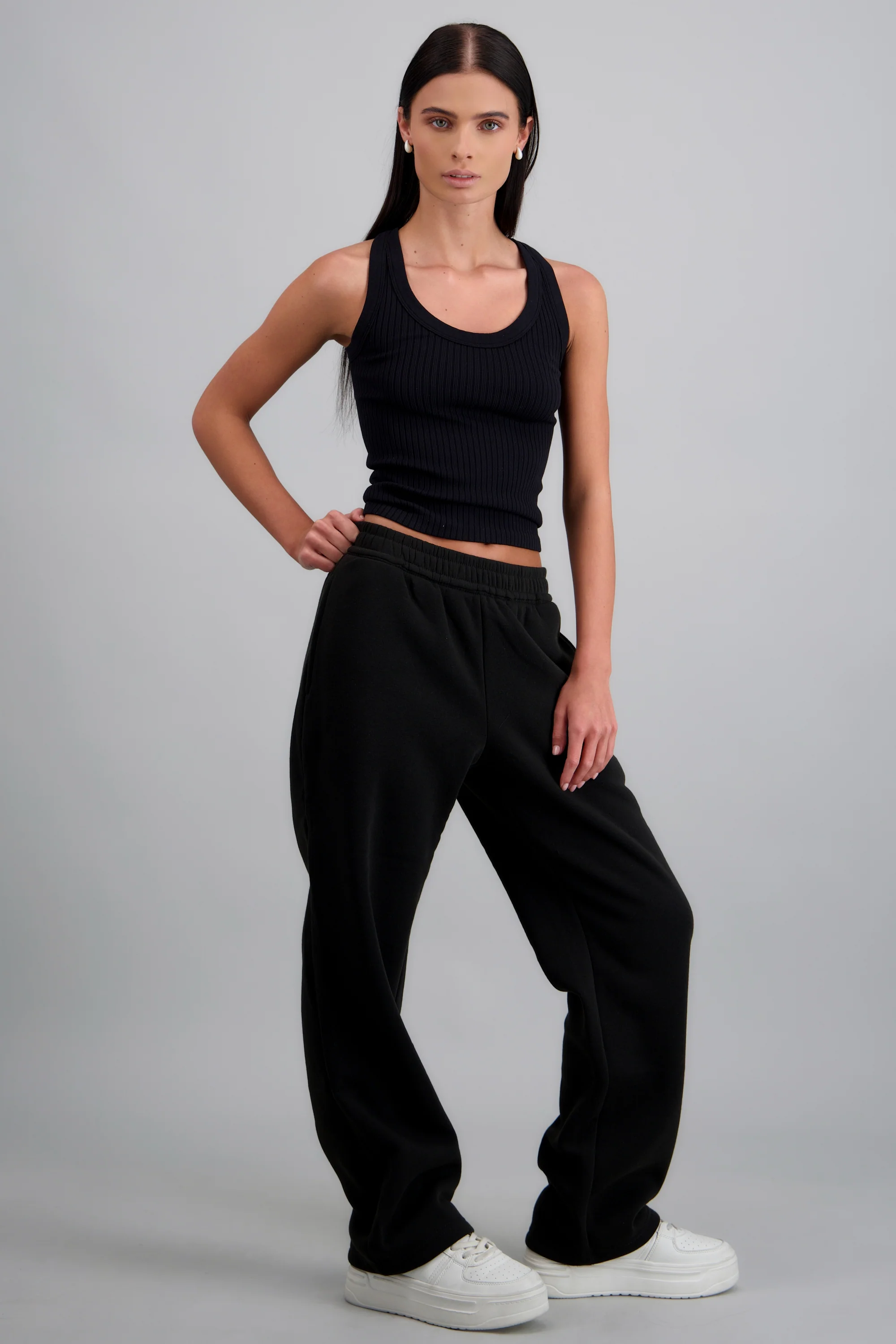 Pants rectos tacto suave - Image 3