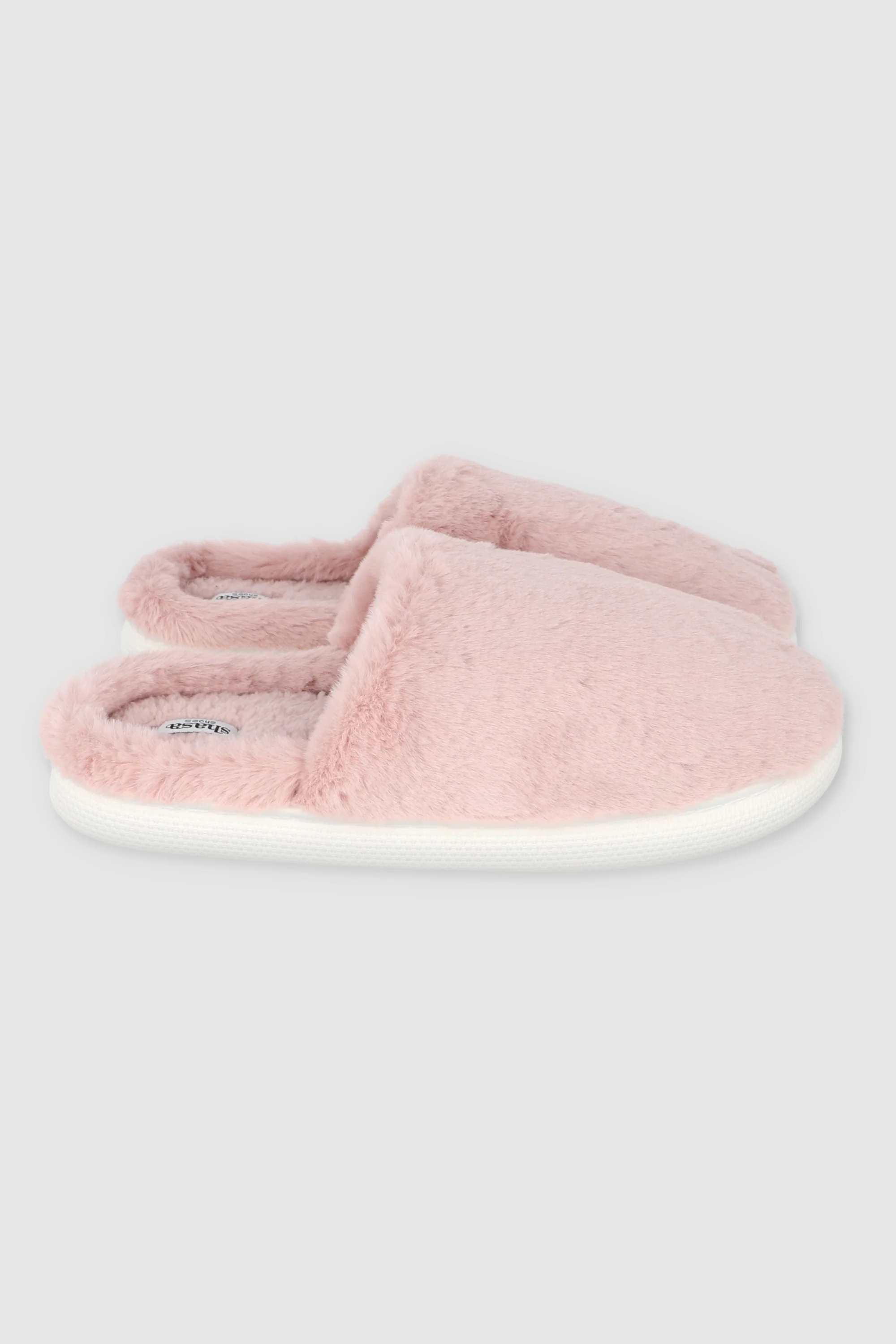 Pantuflas Peluche Monocolor - Image 4
