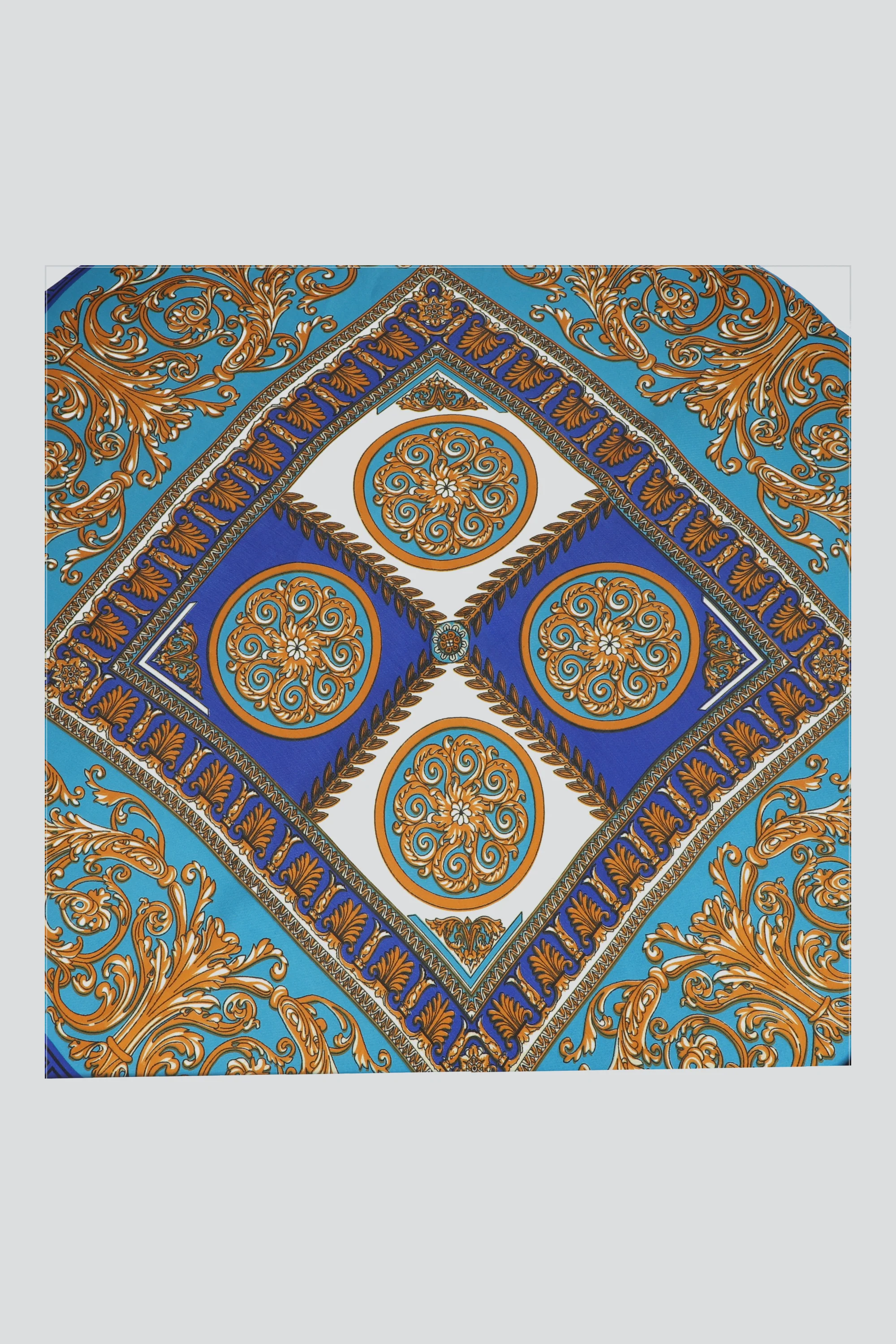 Pañuelo cuadros print - Image 3