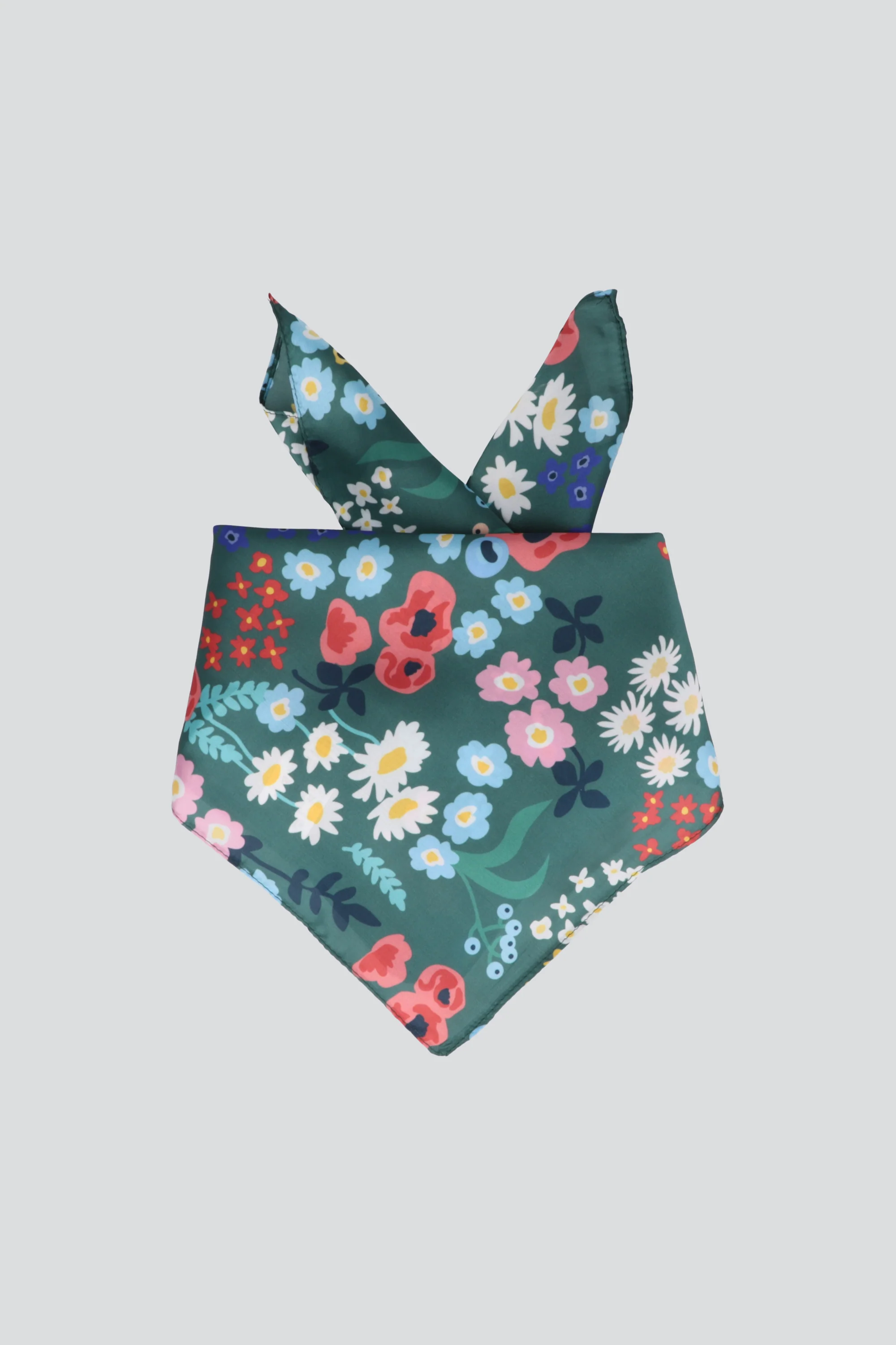 Pañuelo print flores primavera