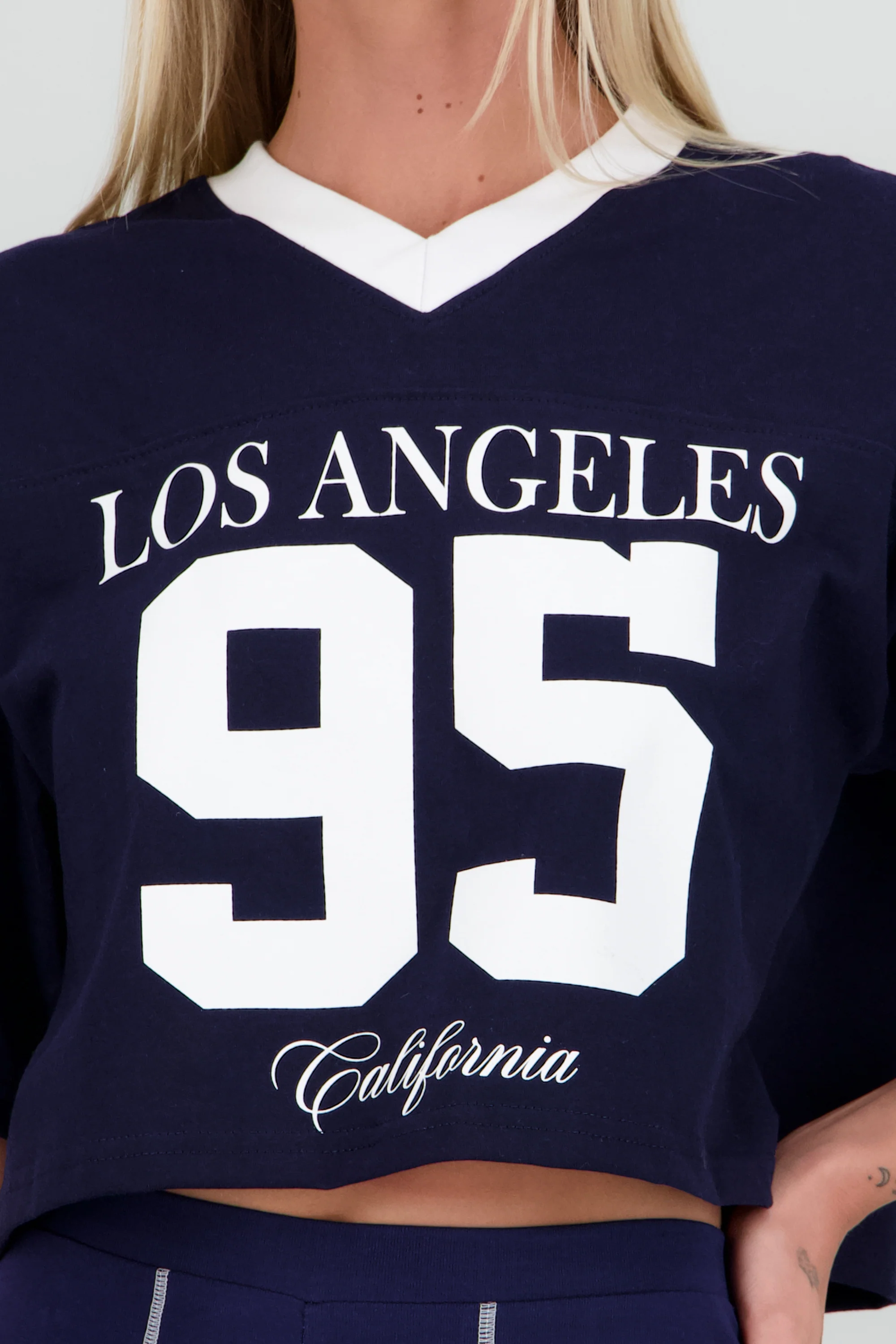 Playera boxy estampado numeros - Image 5