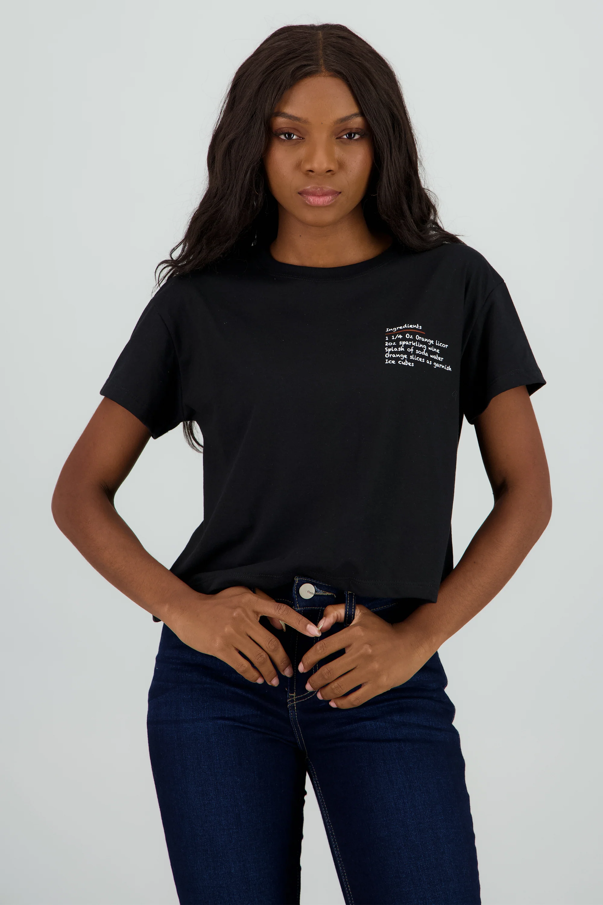 Playera boxy orange spritz - Image 2