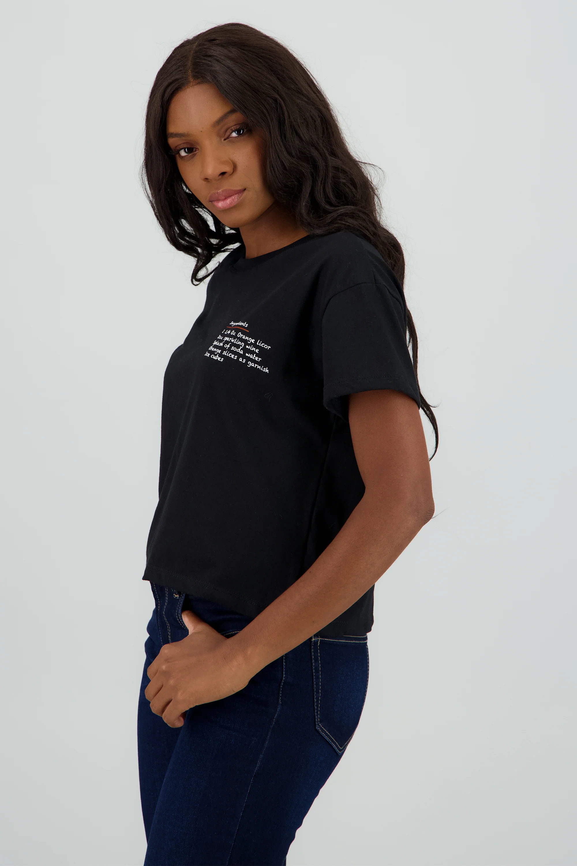 Playera boxy orange spritz - Image 4