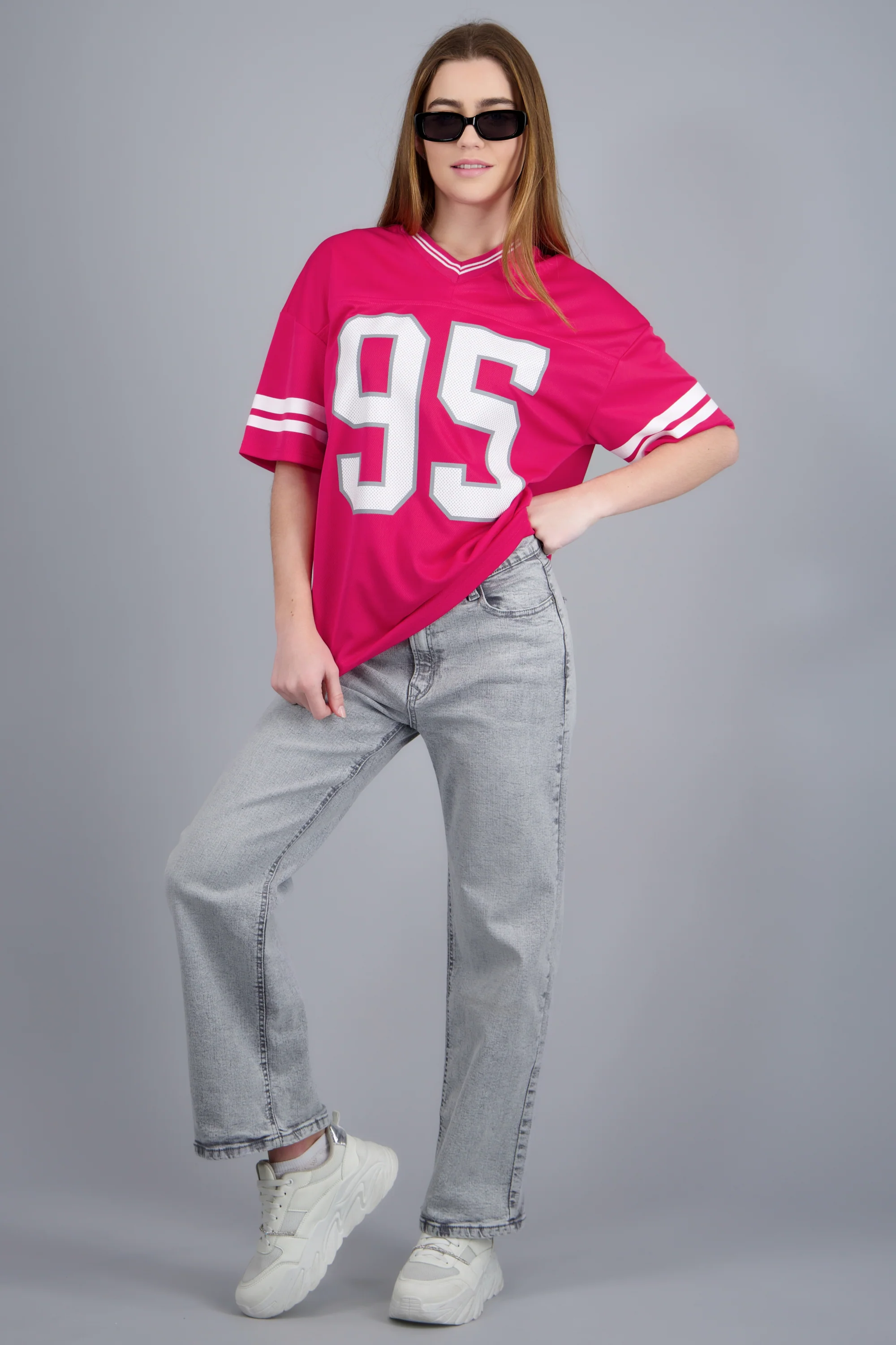 Playera deportiva estampado numeros - Image 6
