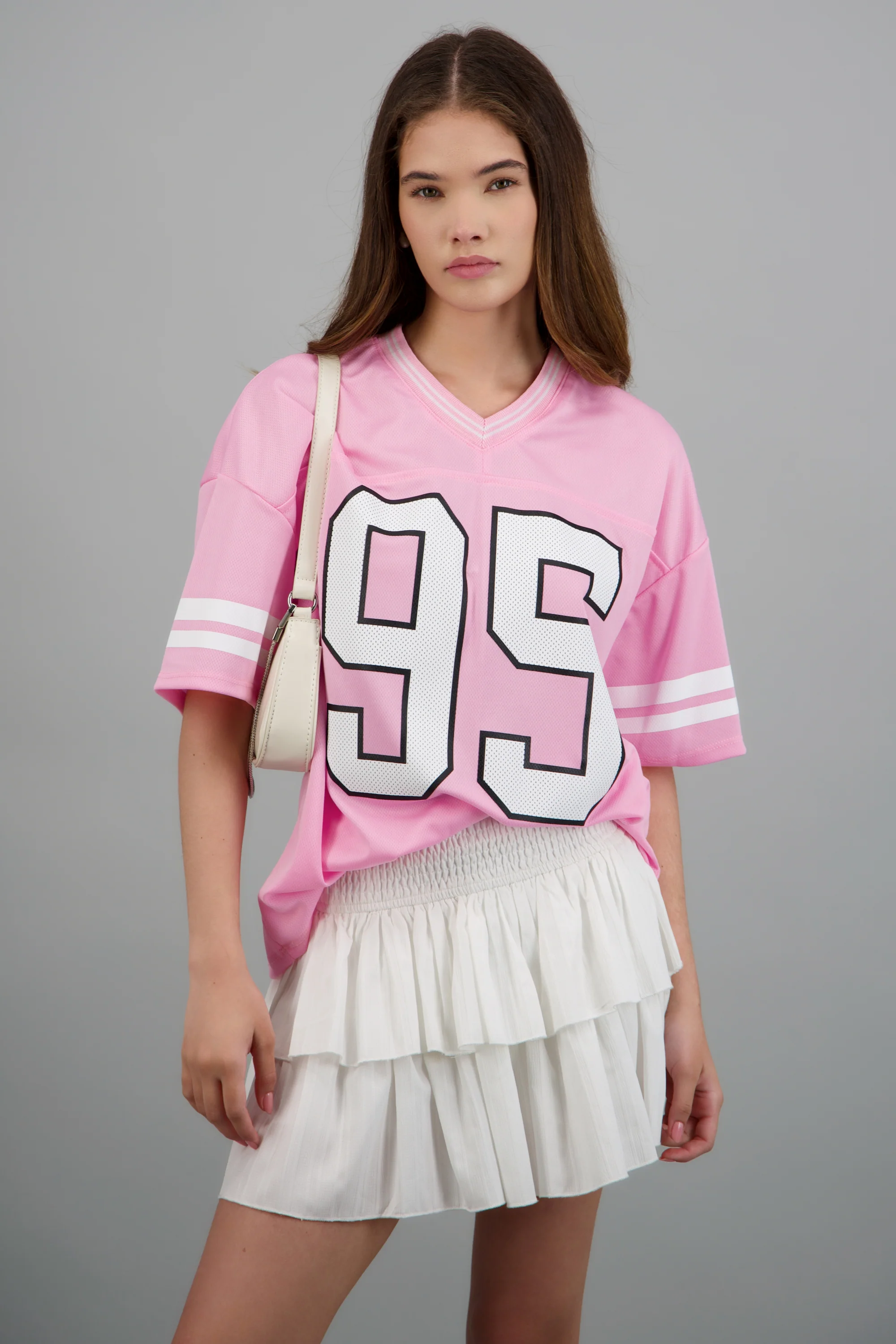 Playera deportiva estampado numeros - Image 3
