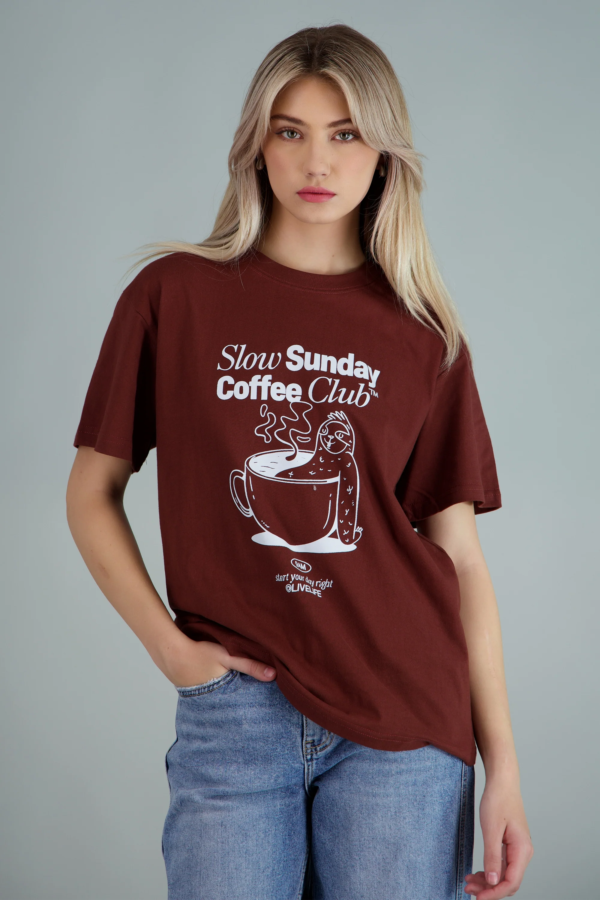 Playera estampada Coffee Club - Image 2