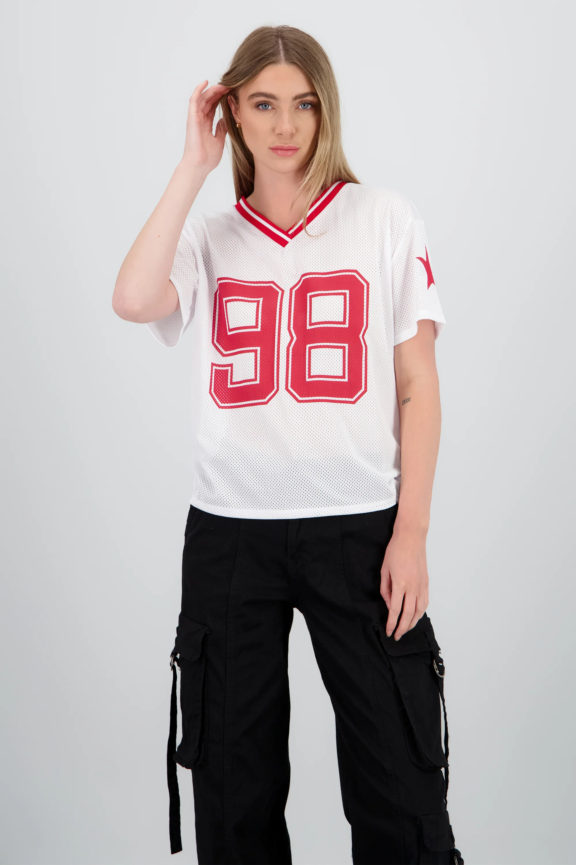 Playera over estampado numero - Image 2
