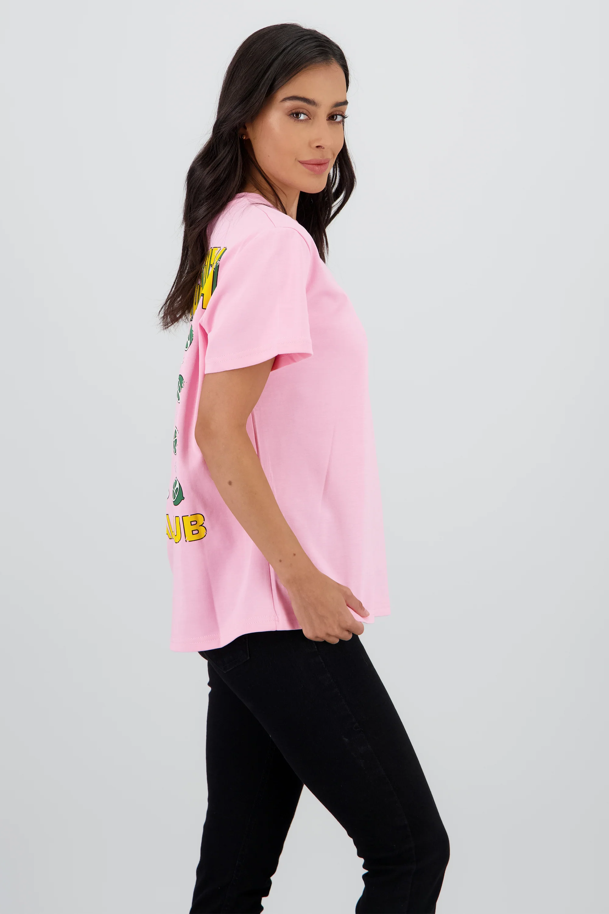 Playera oversize estampado margarita - Image 3