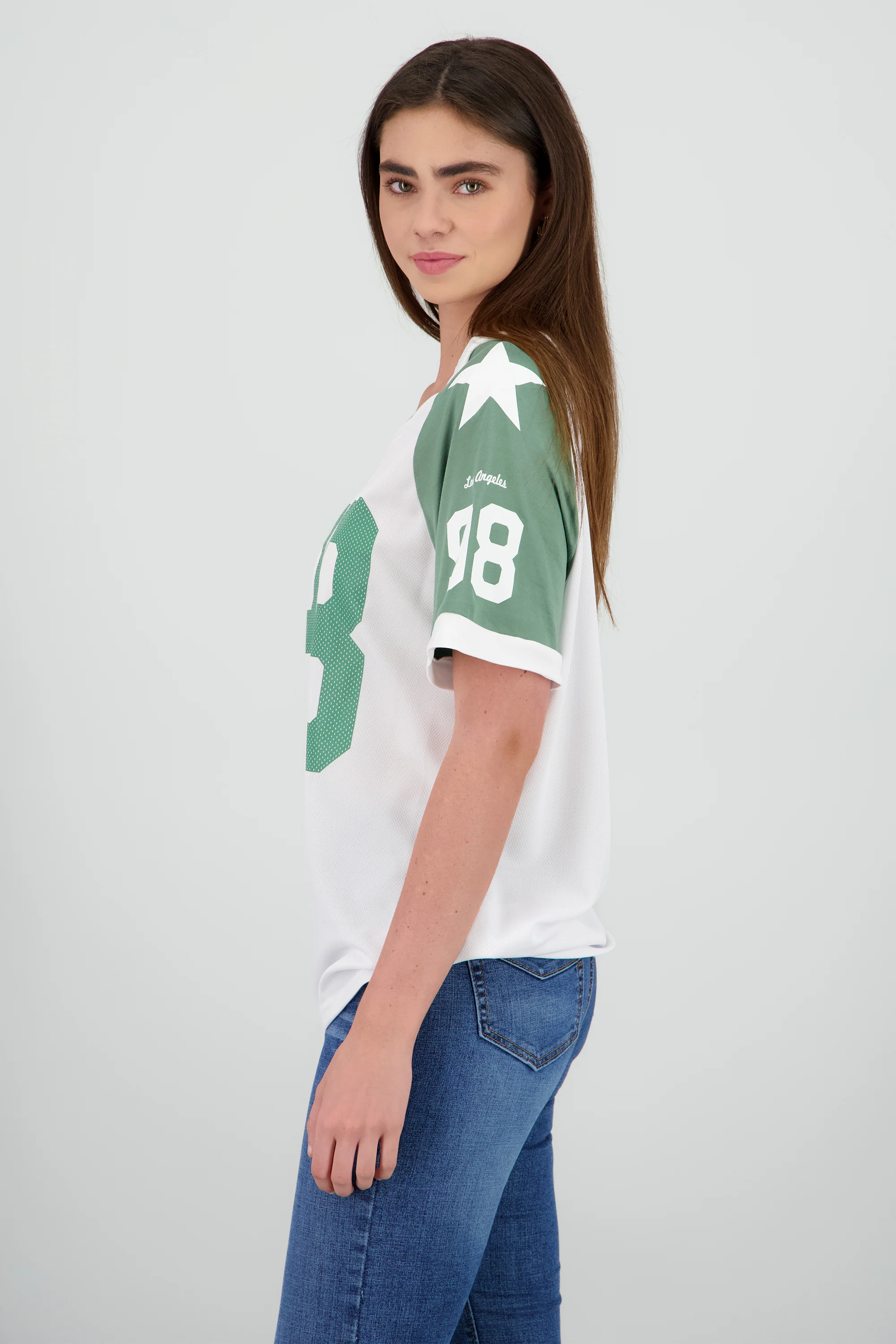 Playera oversized numero contraste - Image 3