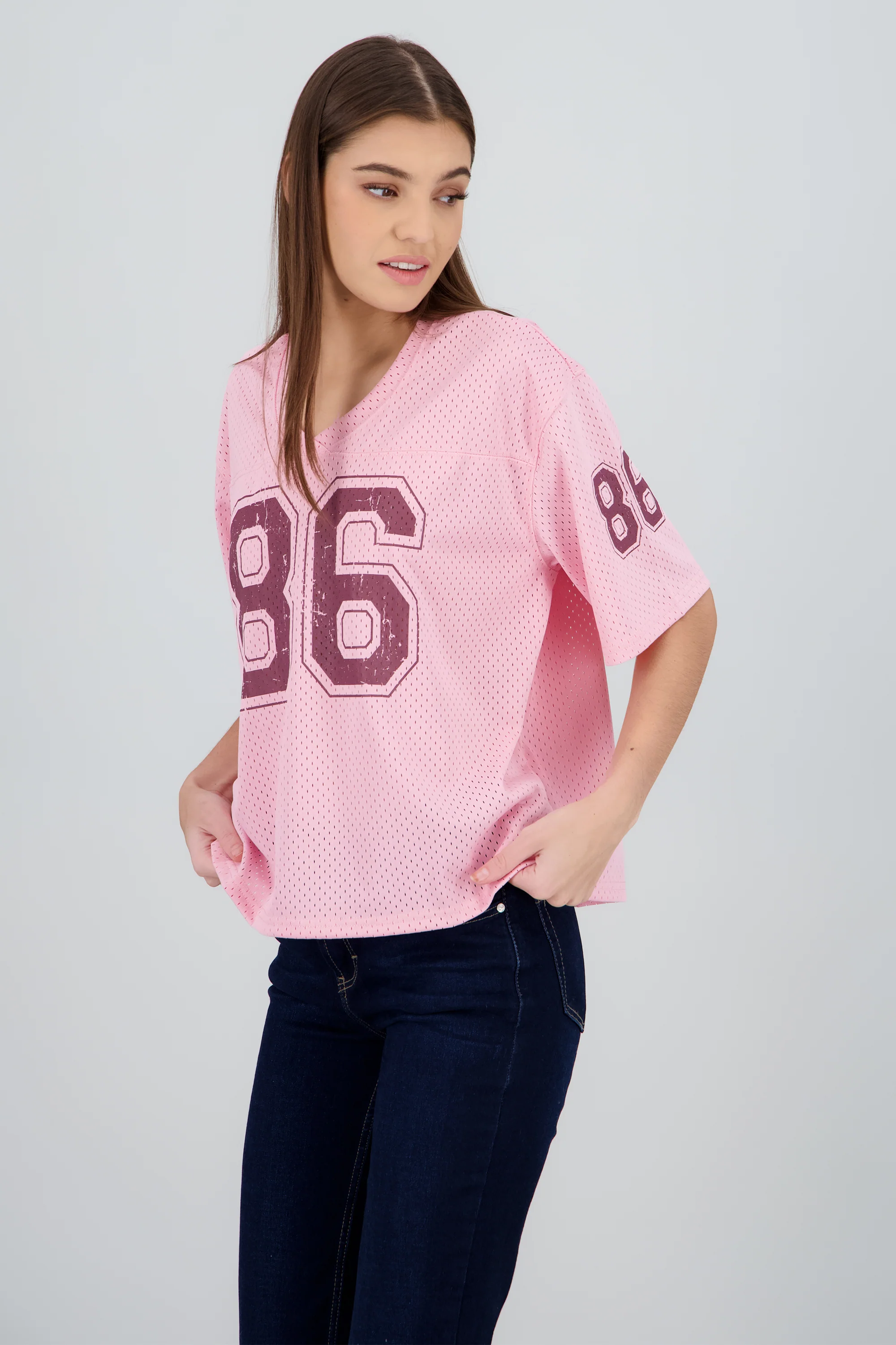 Playera tipo jersey con numero - Image 2