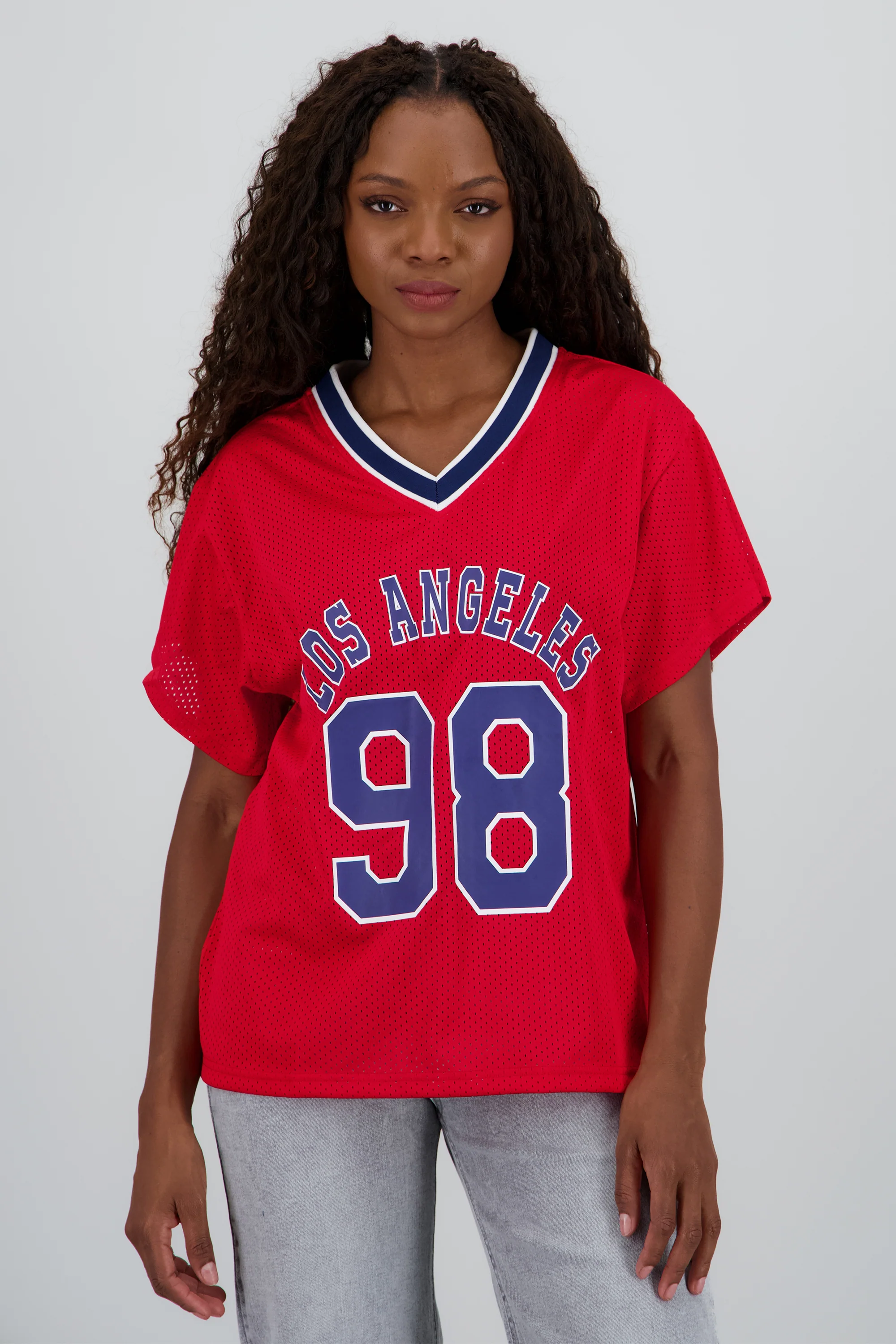 Playera tipo jersey Los Angeles