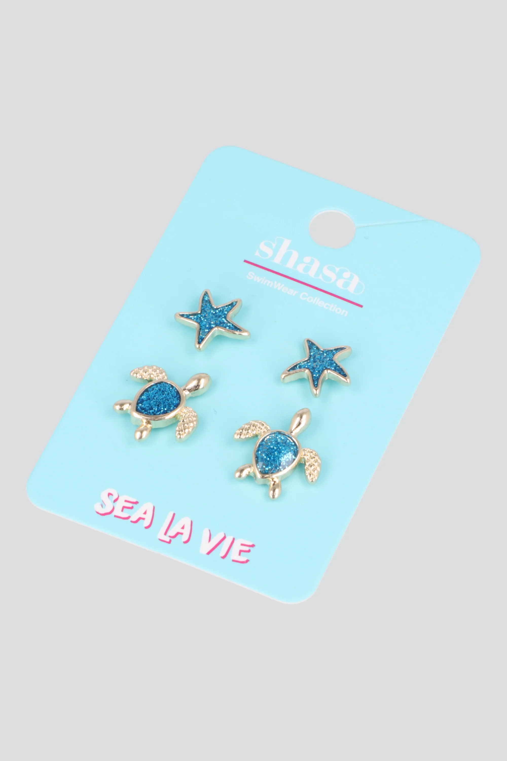 Set 2 aretes mar piedra - Image 2