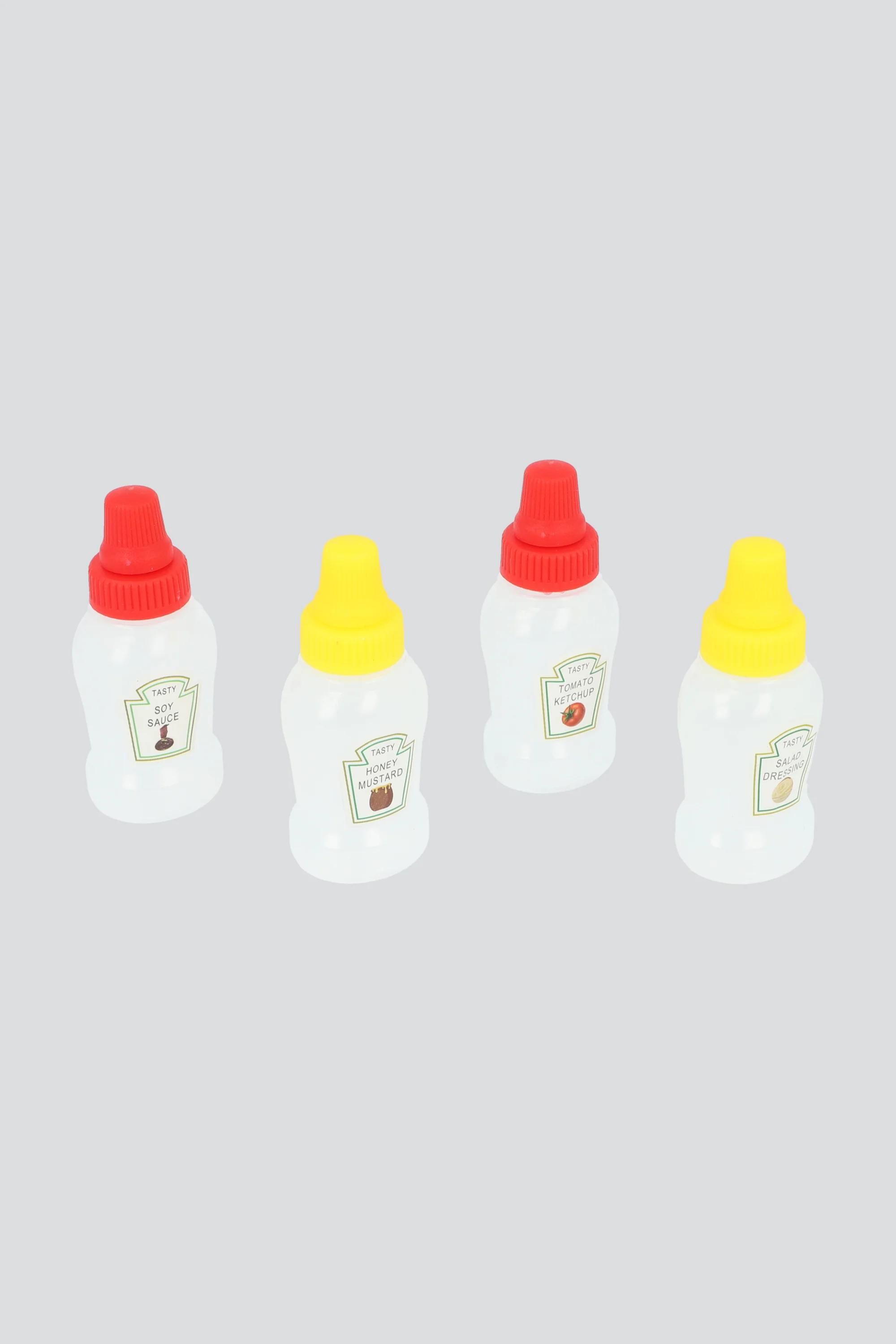 Set de 4 botellas para aderezos