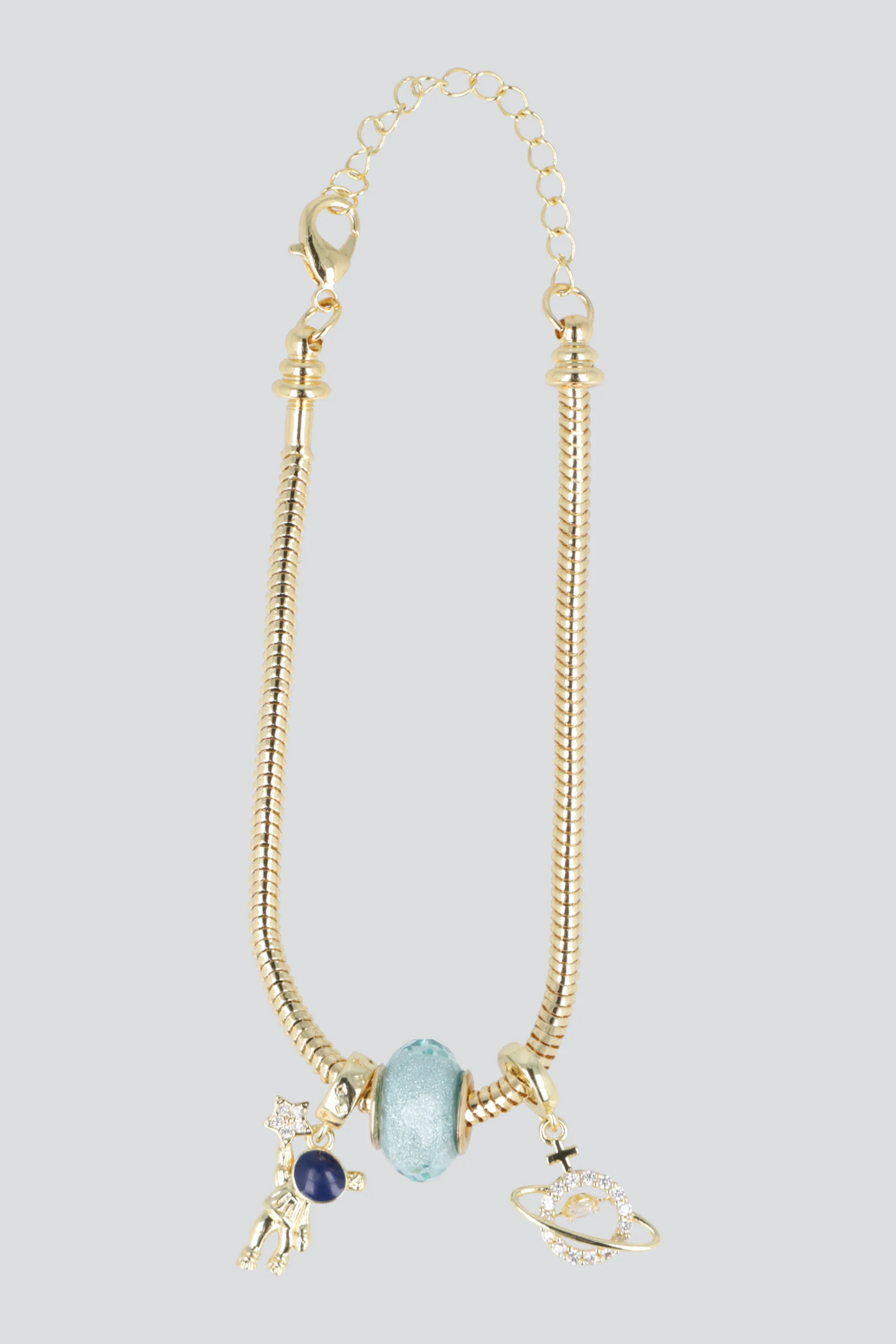 Set pulsera resorte charms pq