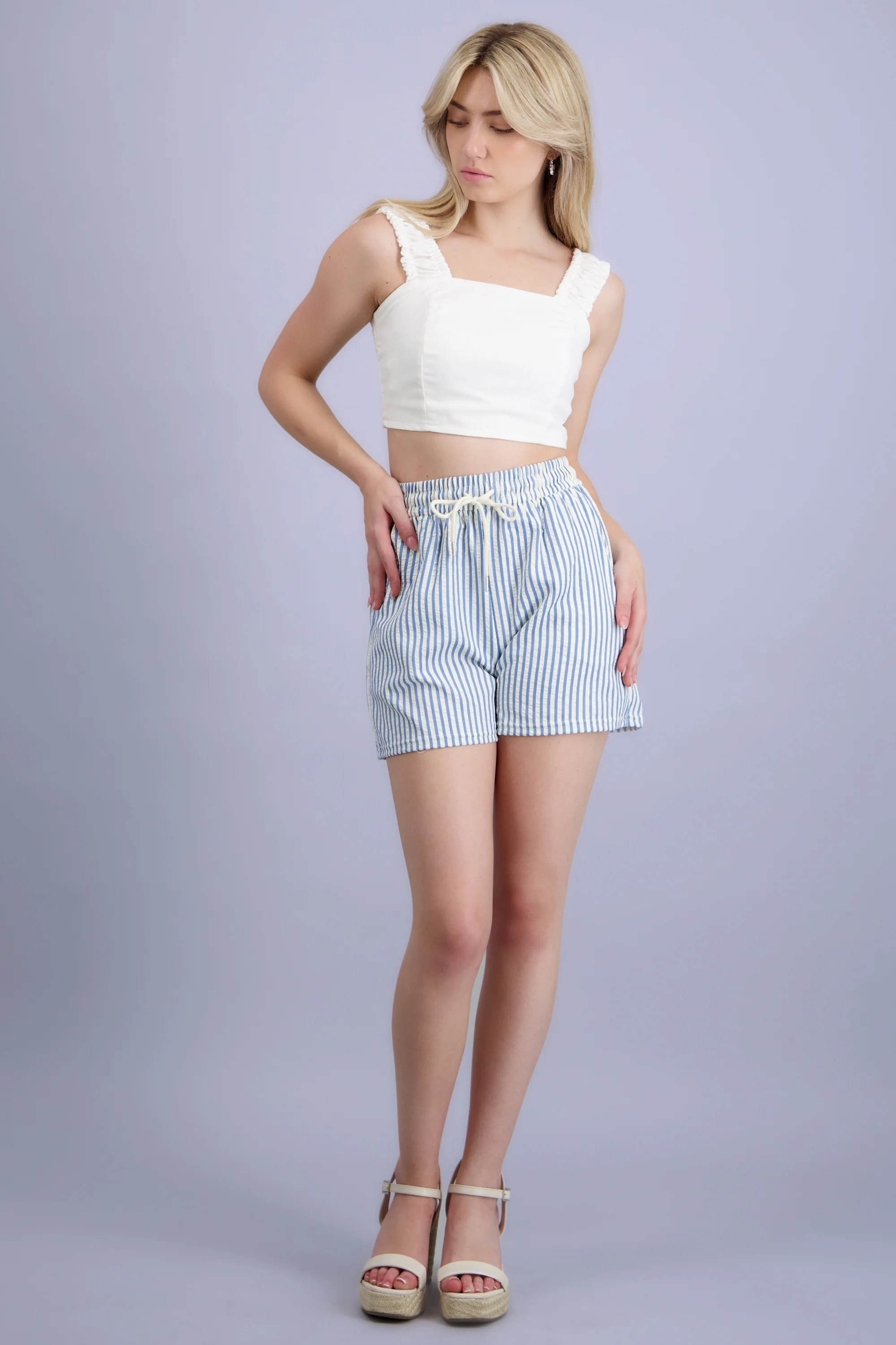 Short rayas texturas