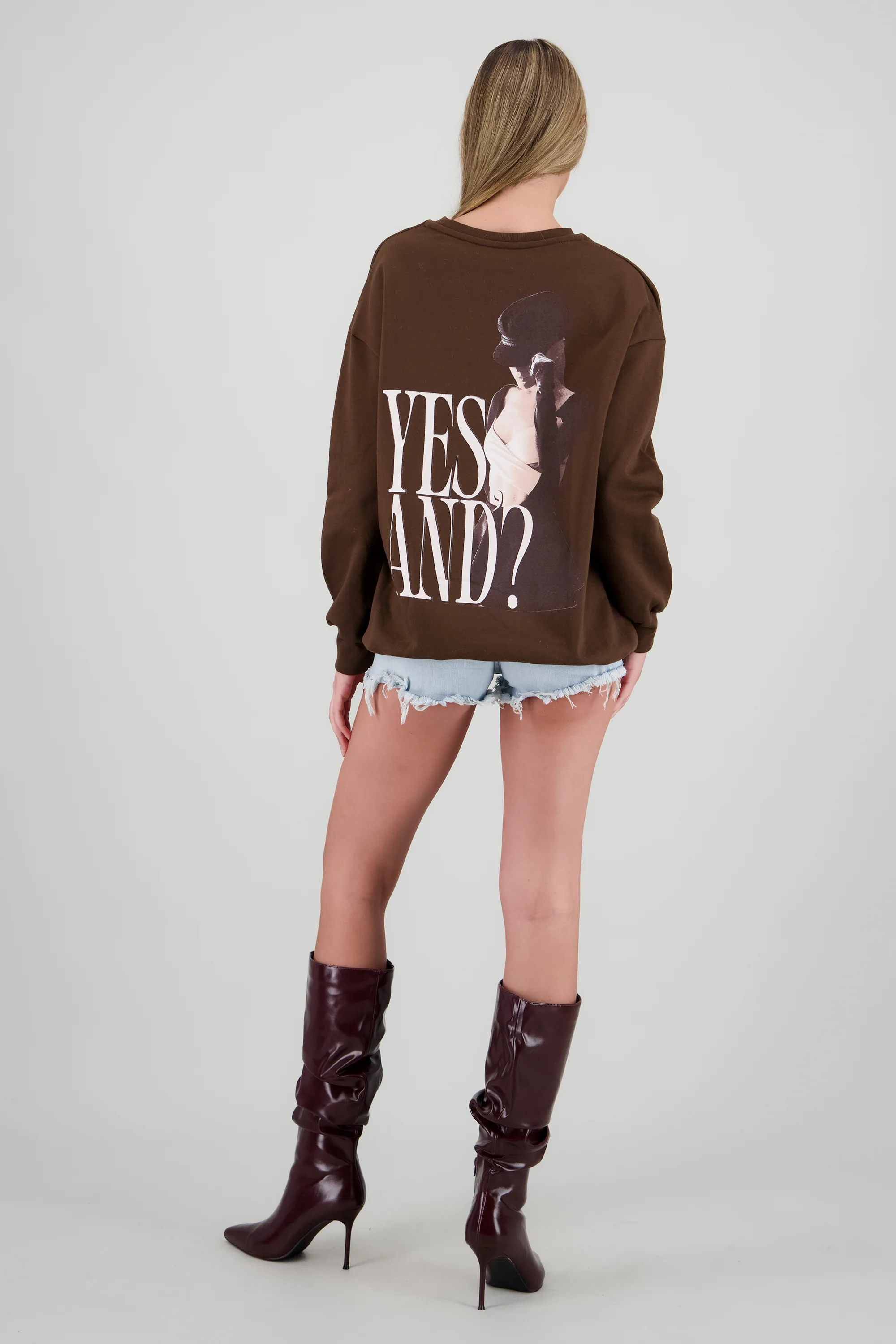 Sudadera Ariana Grande yes and?