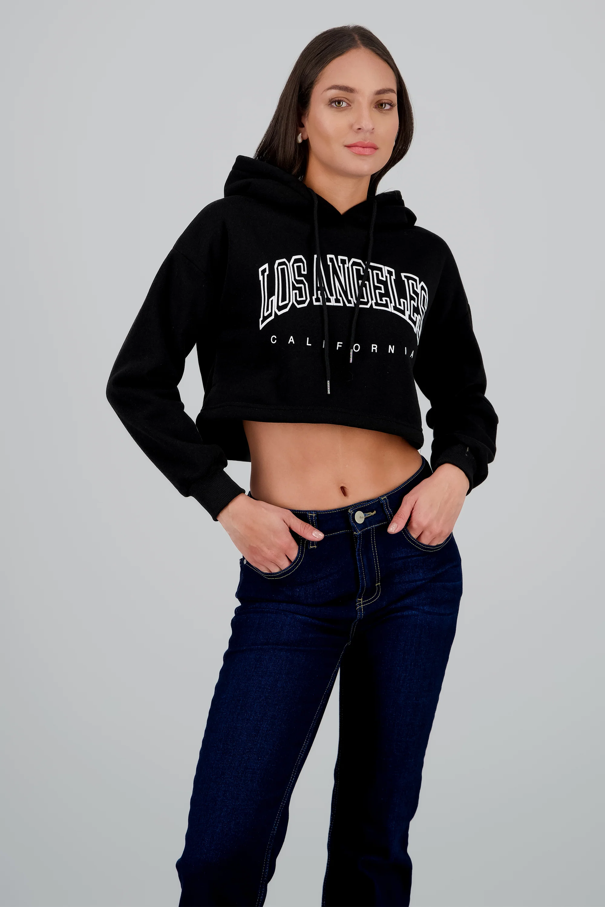 Sudadera con gorro california - Image 2
