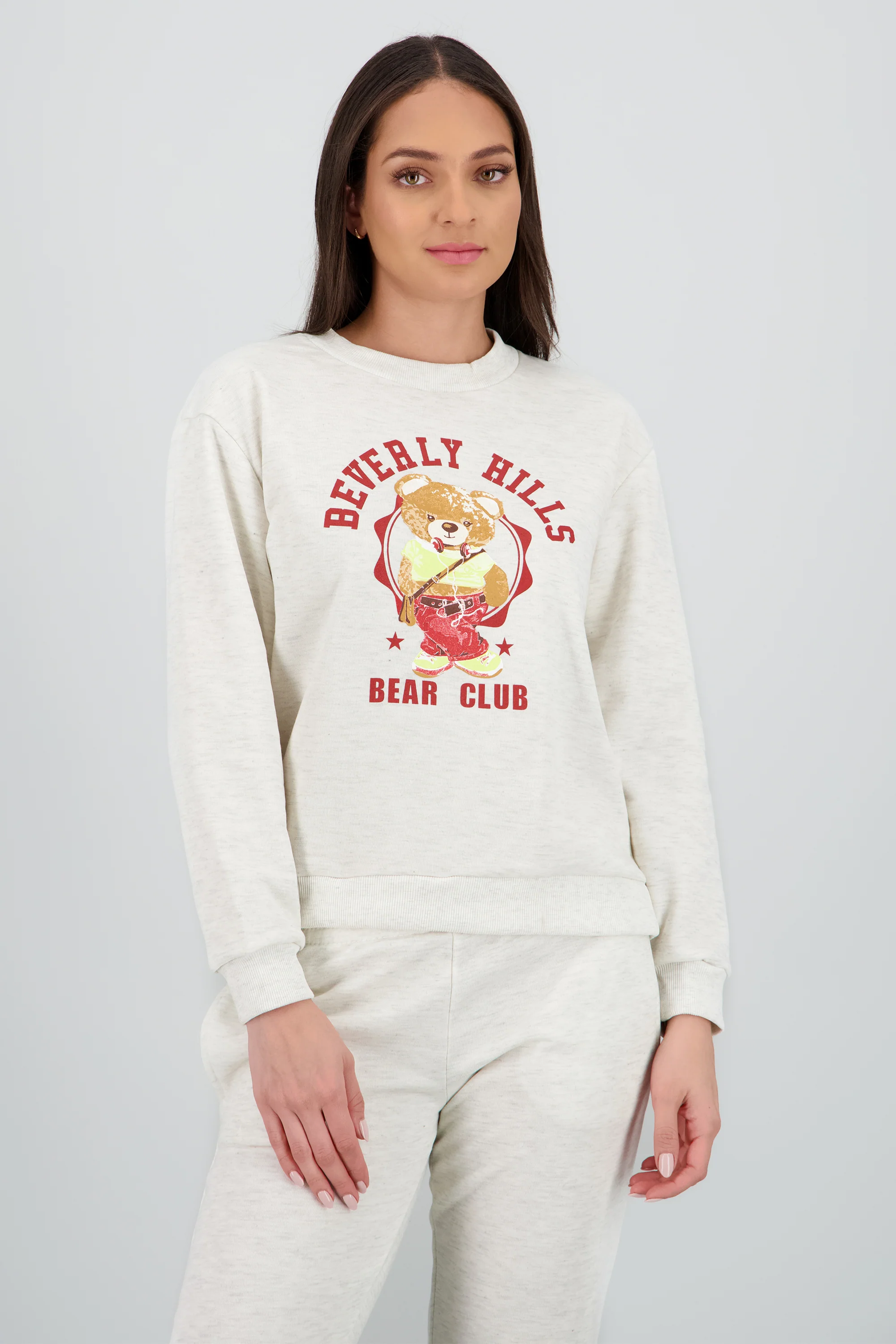 Sudadera estampado oso