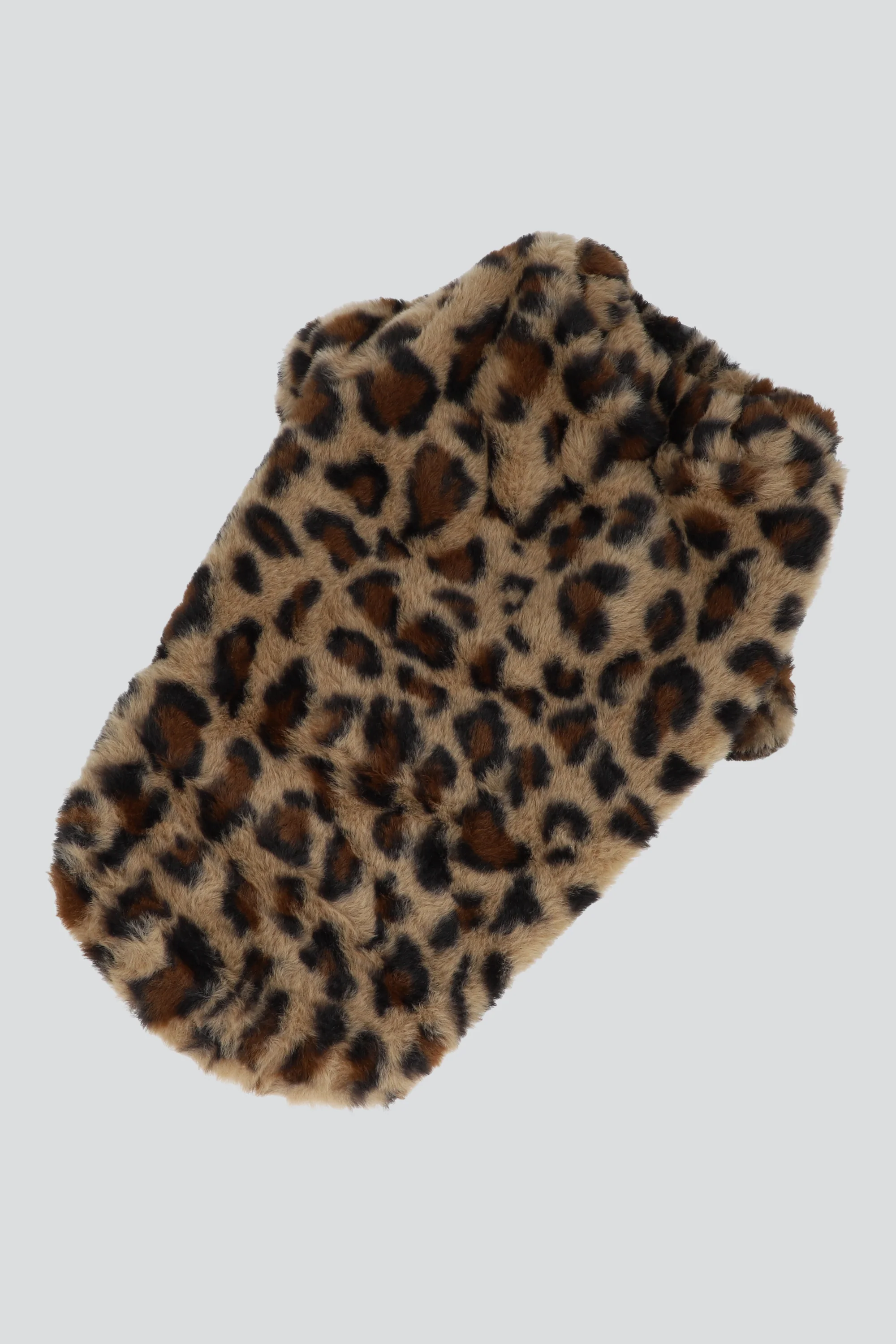 Sudadera fluffy animal print para mascota - Image 2