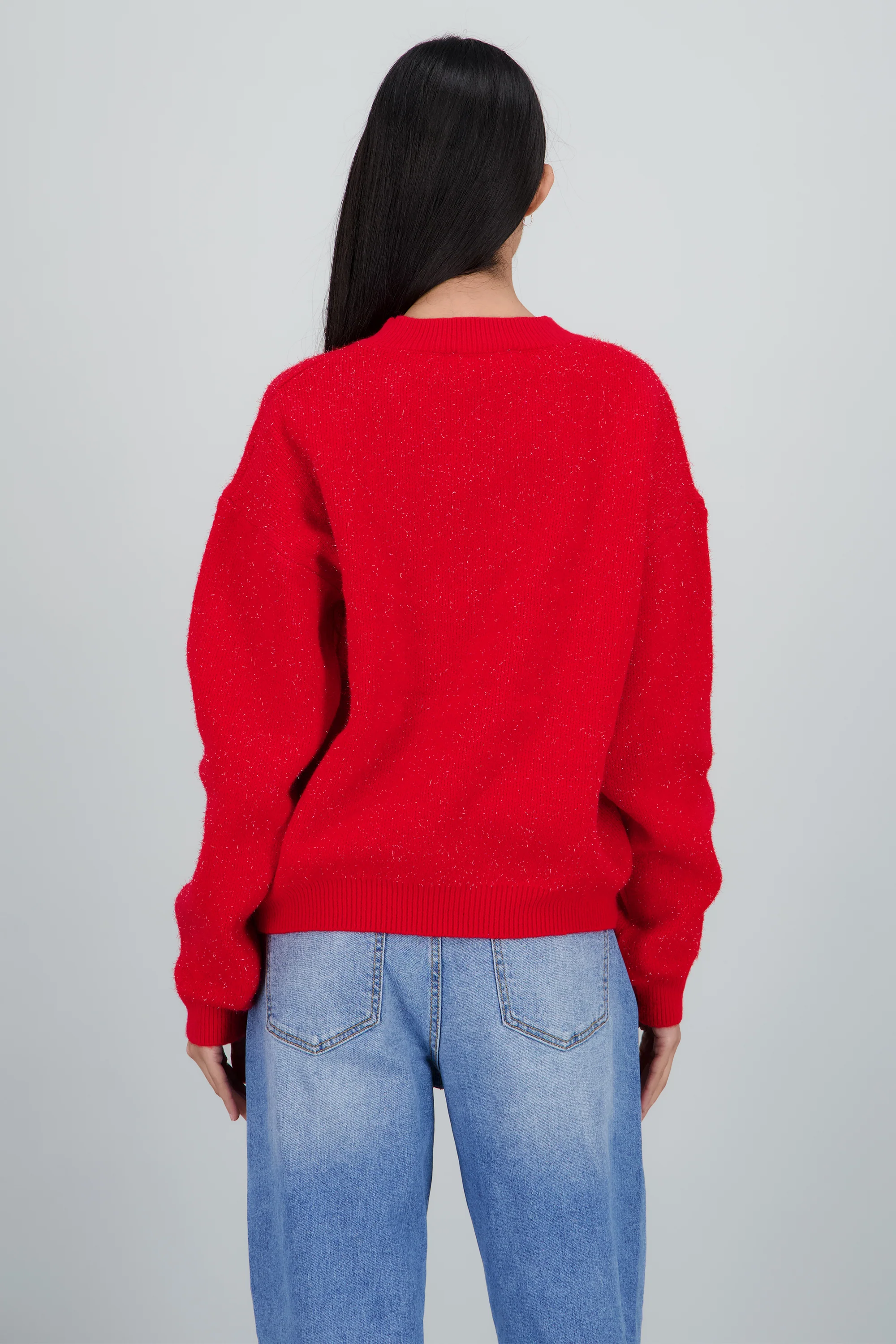 Sueter liso con lurex - Image 4