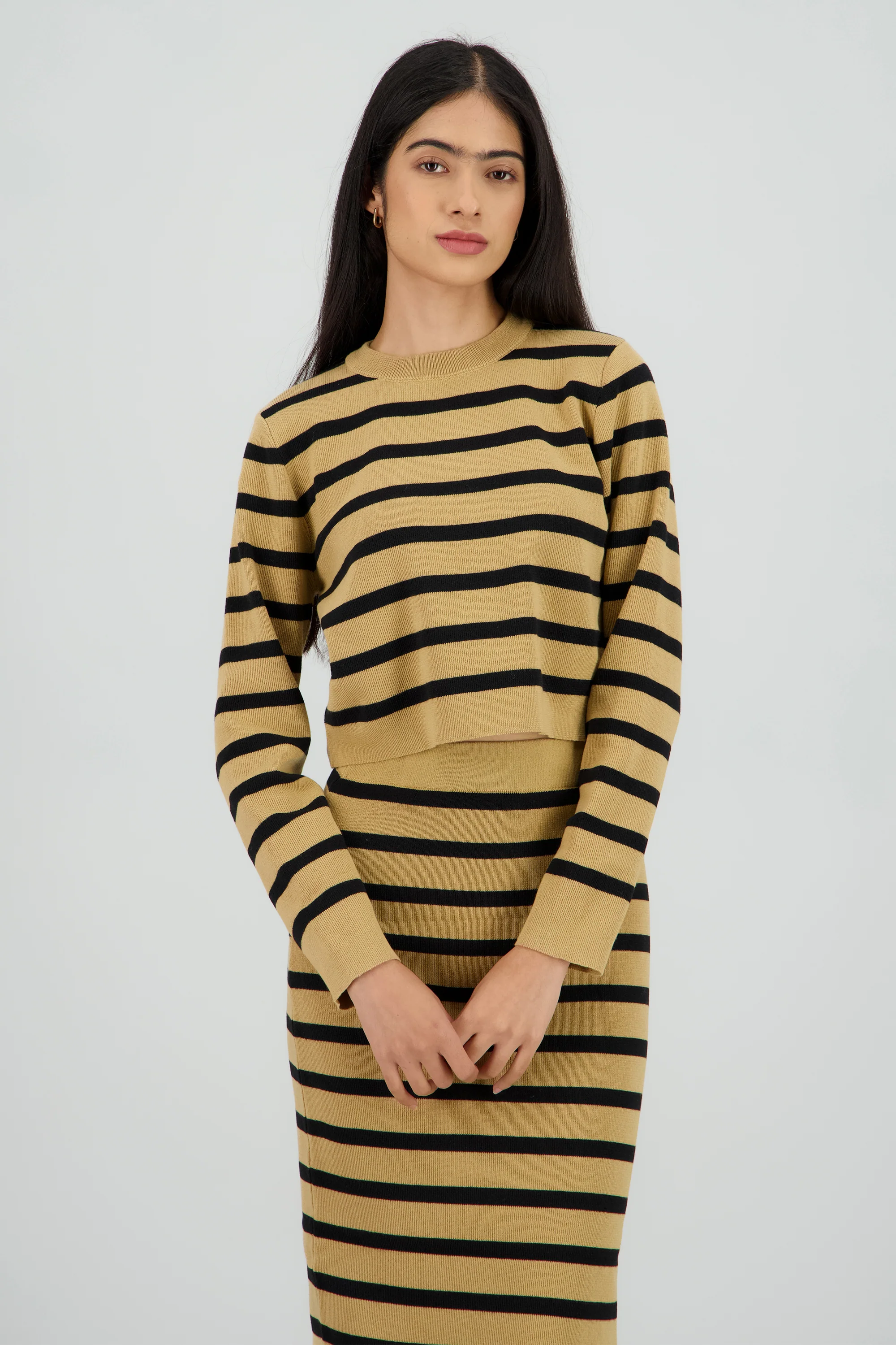 Sueter rayas crop - Image 2