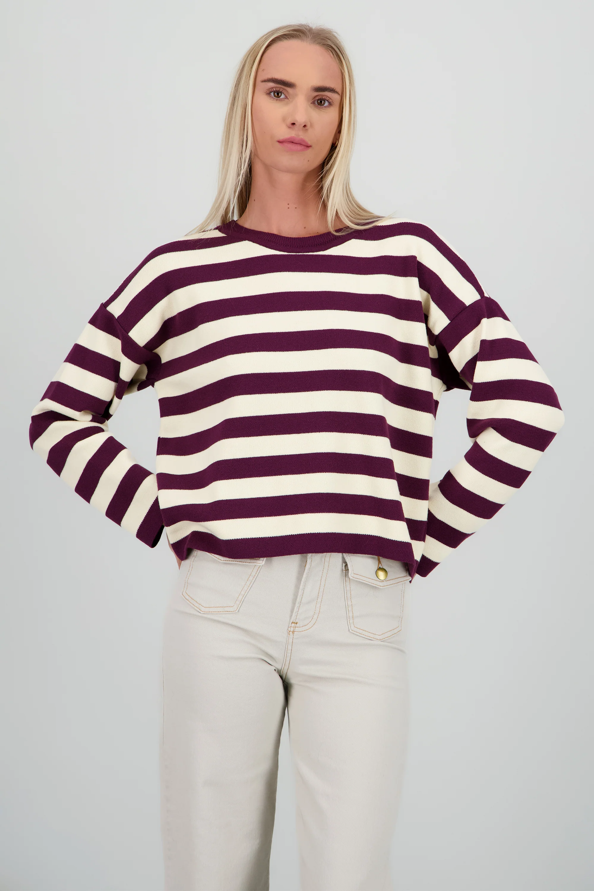 Sueter rayas tacto suave - Image 3