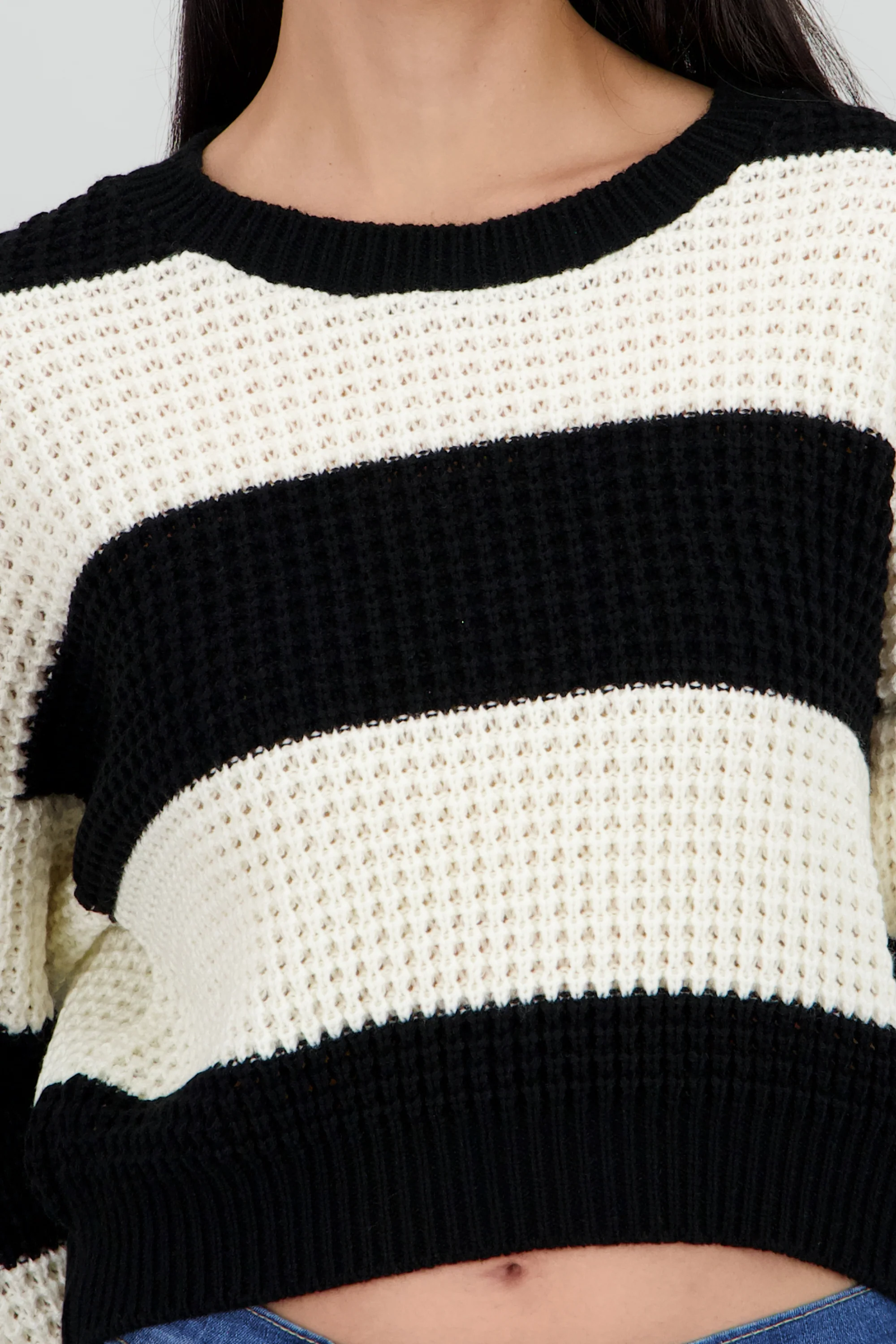 Sueter tejido ancho lineas - Image 5