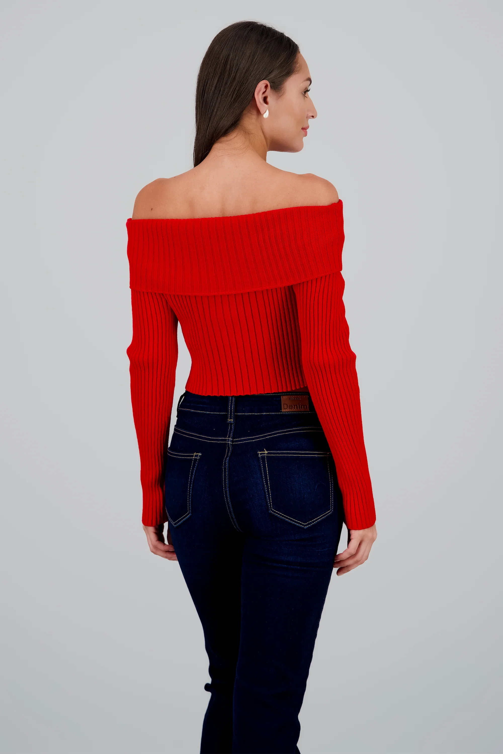 Sueter tejido off shoulder - Image 4