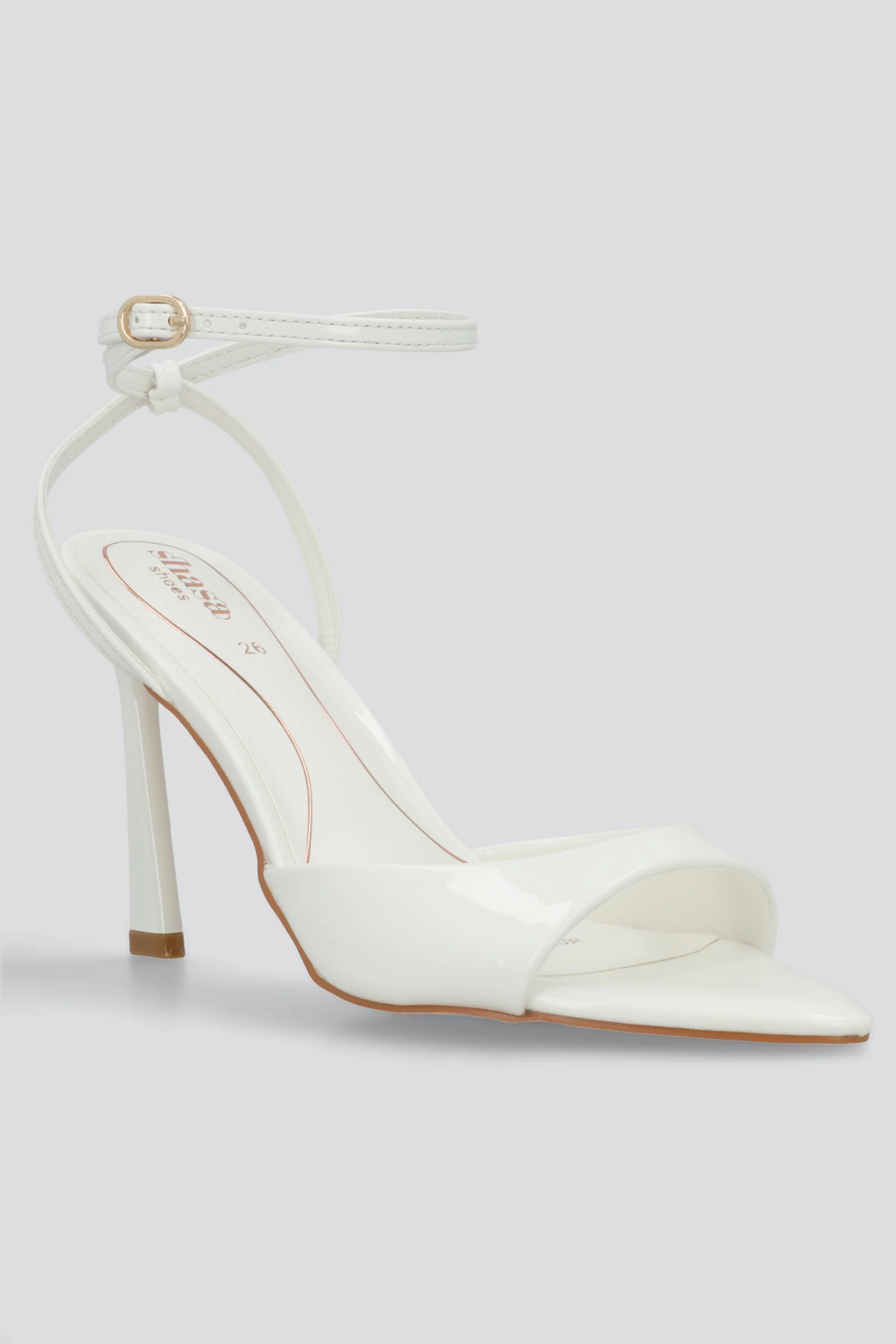 Tacon puntal charol peep toe tiras - Image 4
