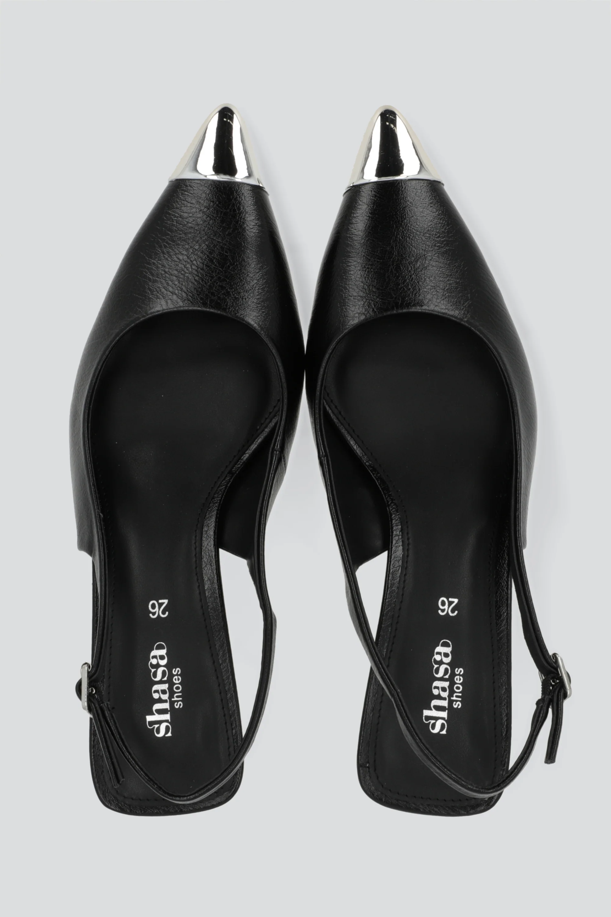 Tacon puntal slingback detalle metal - Image 3