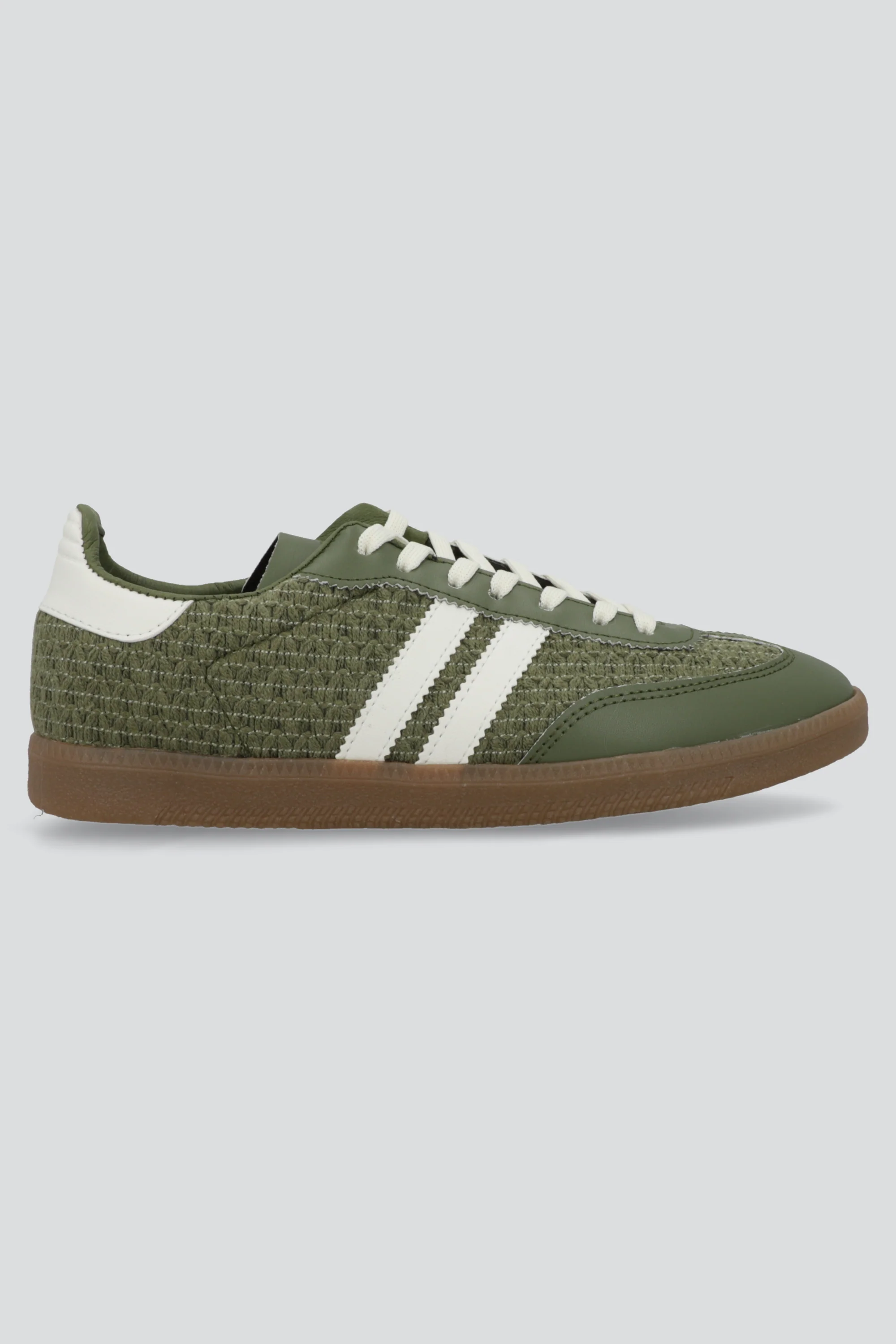 Tenis dos lineas tejido