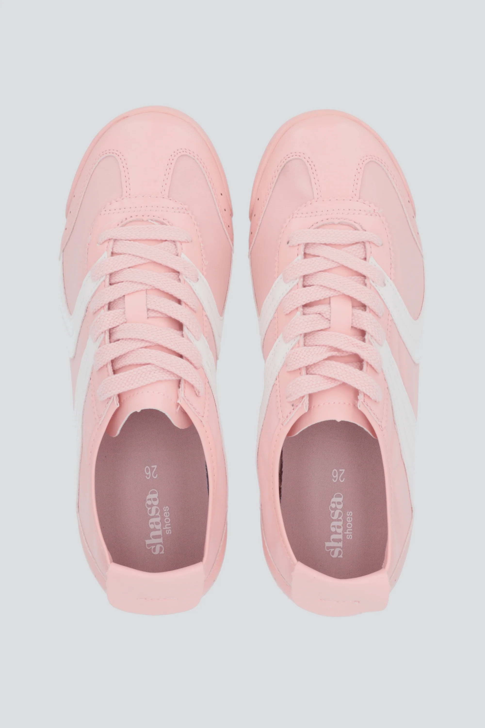 Tenis suela delgada monocolor ondas - Image 3