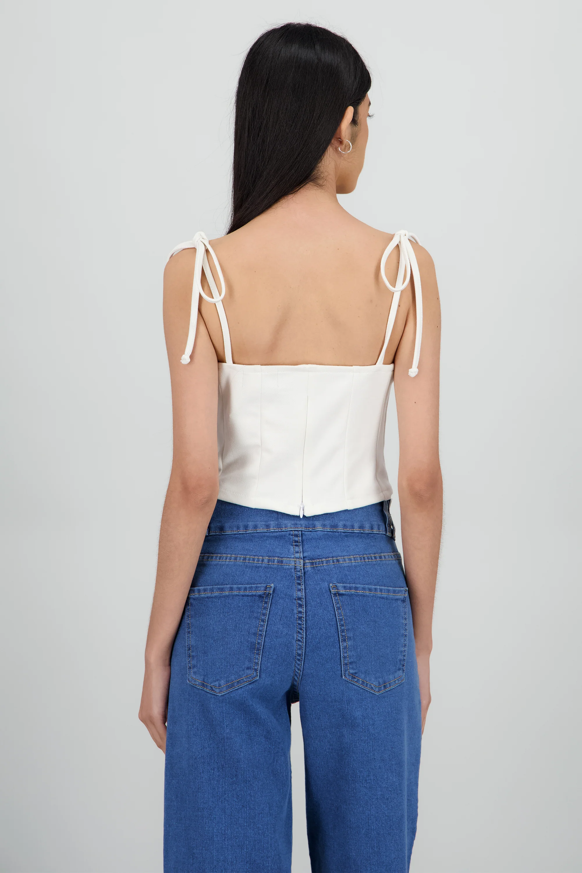 Top corset tirantes amarre - Image 4