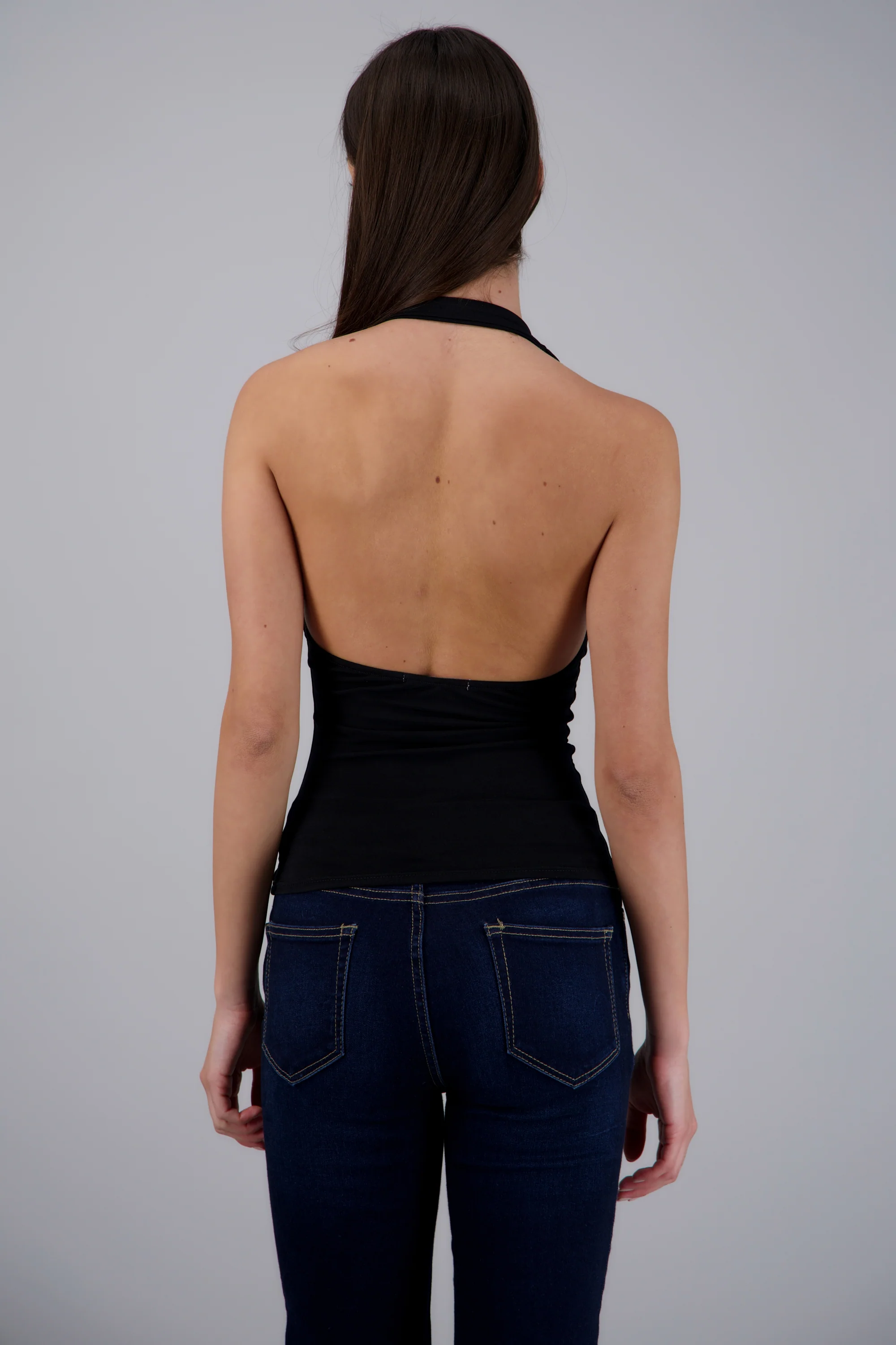 TOP CUELLO CASCADA HALTER - Image 4