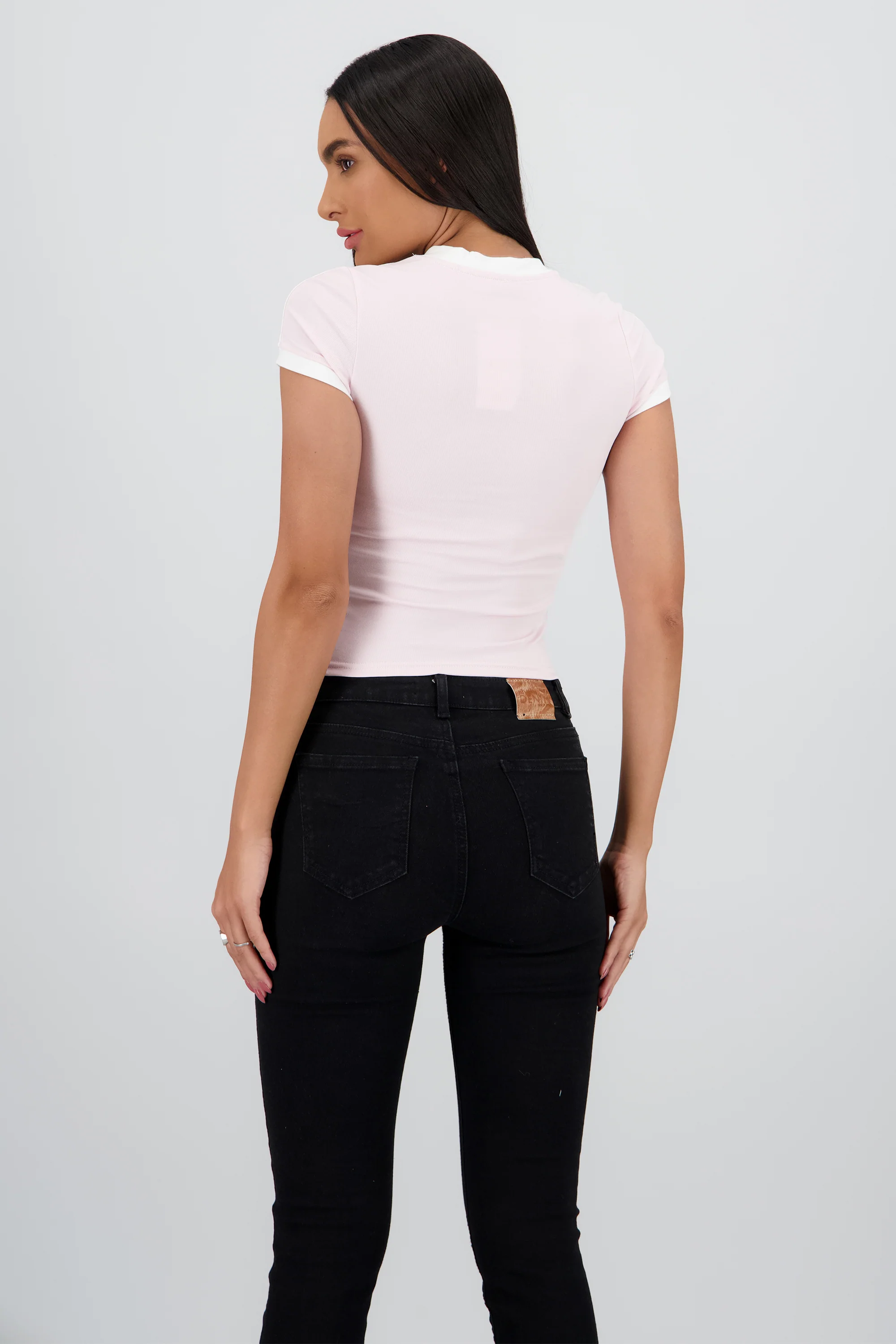 Top estampado contraste - Image 4