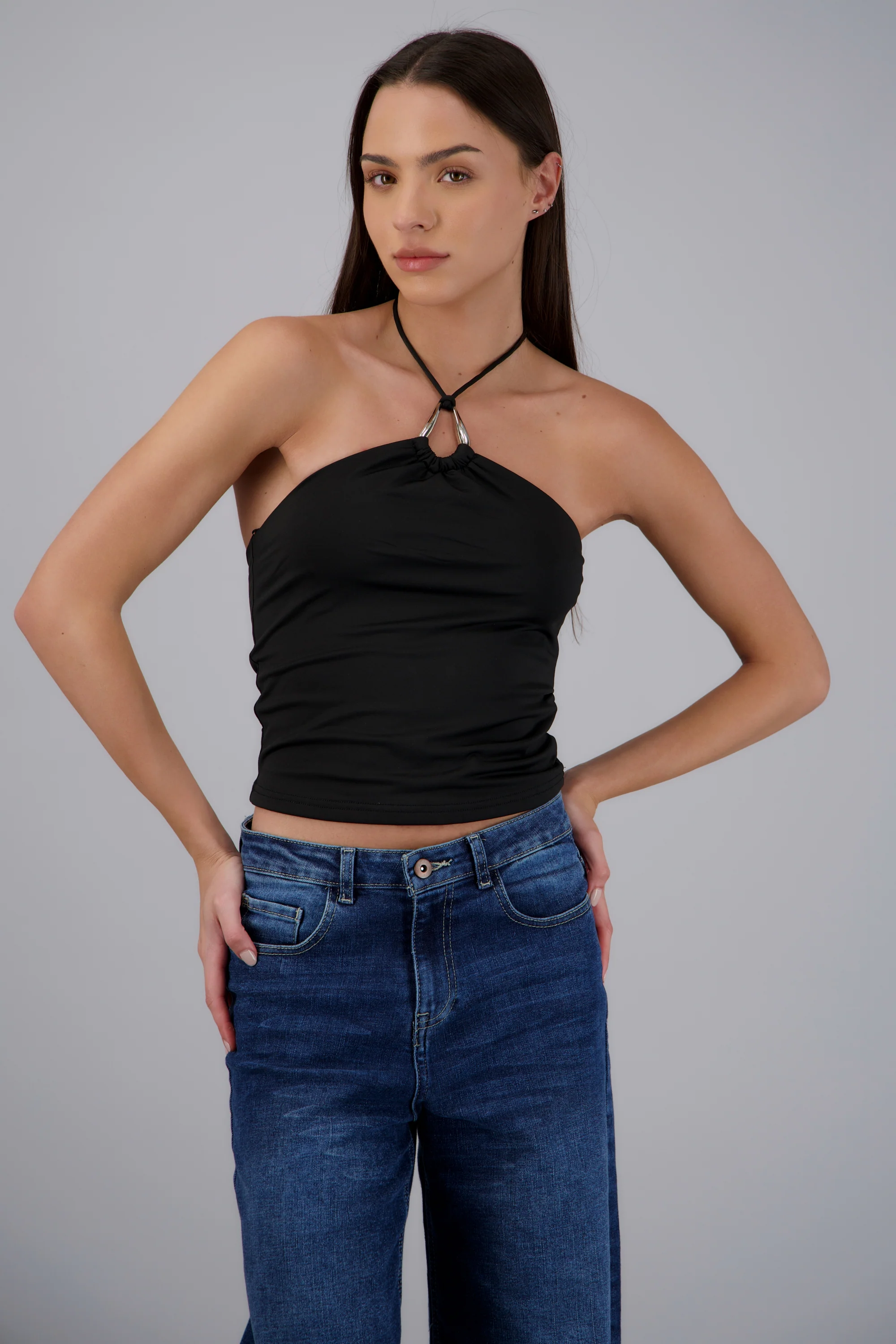 Top halter aplicacion