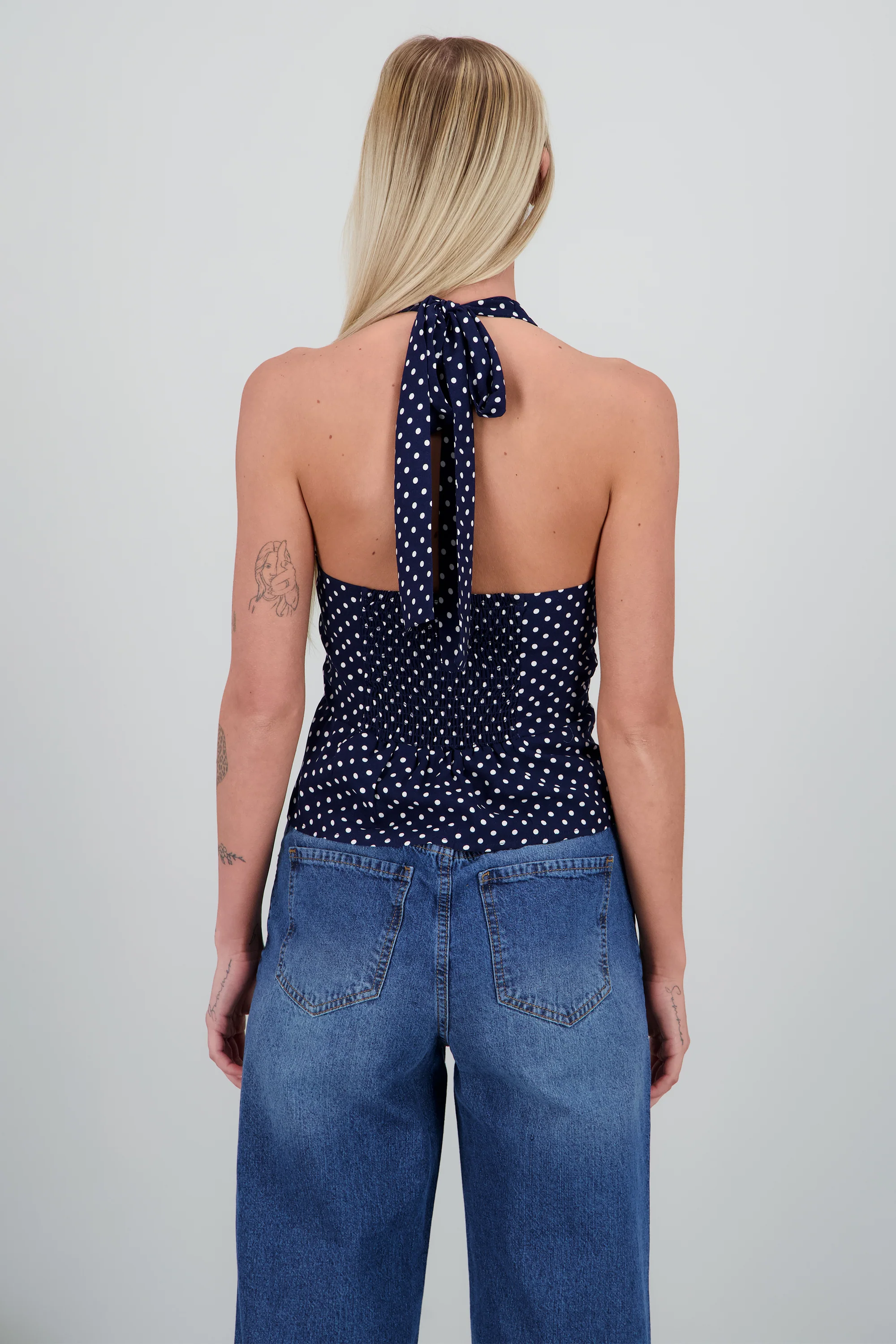 Top halter botones al frente - Image 4